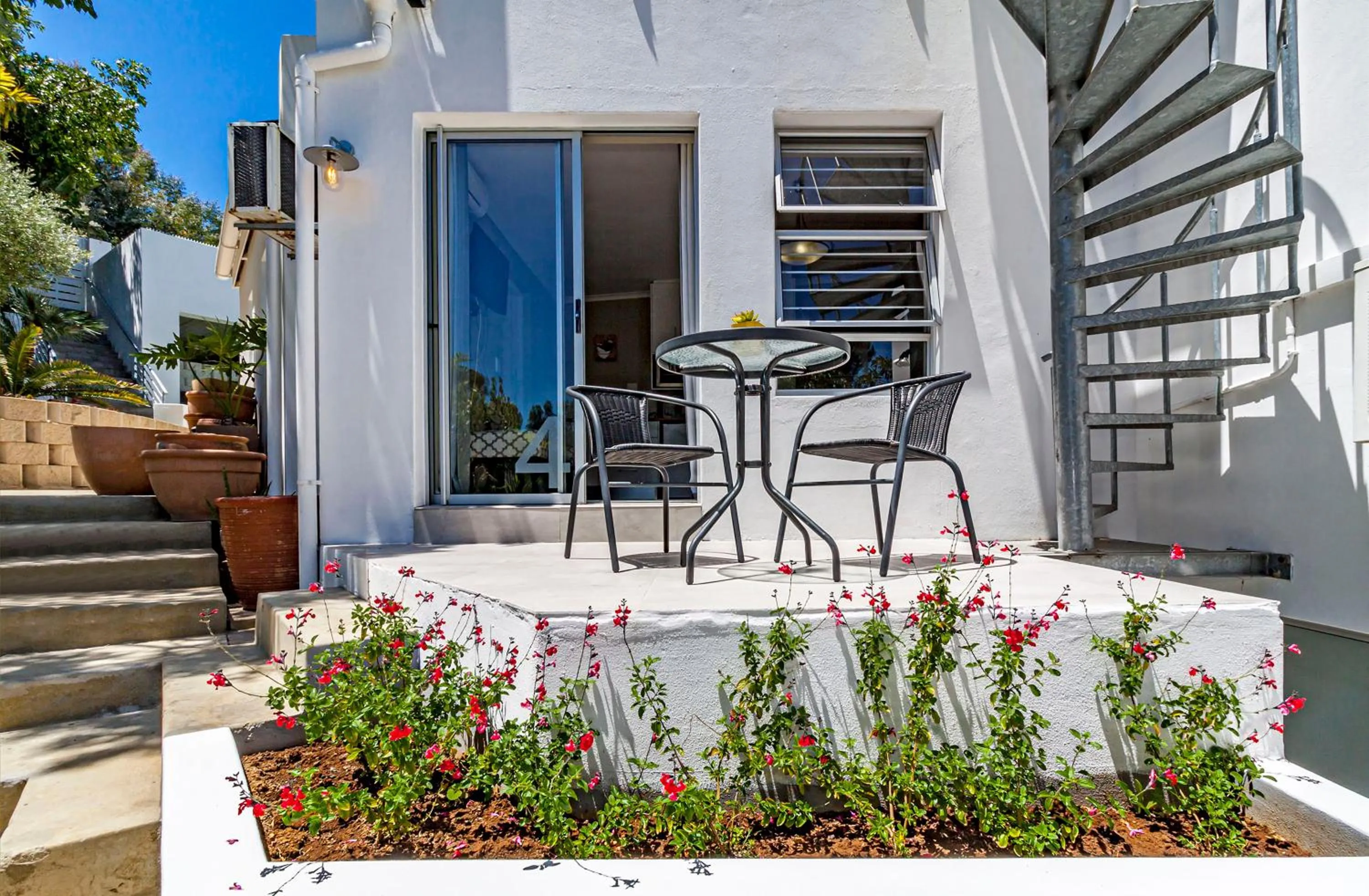 Balcony/Terrace in Morgen Guesthouse Somerset West