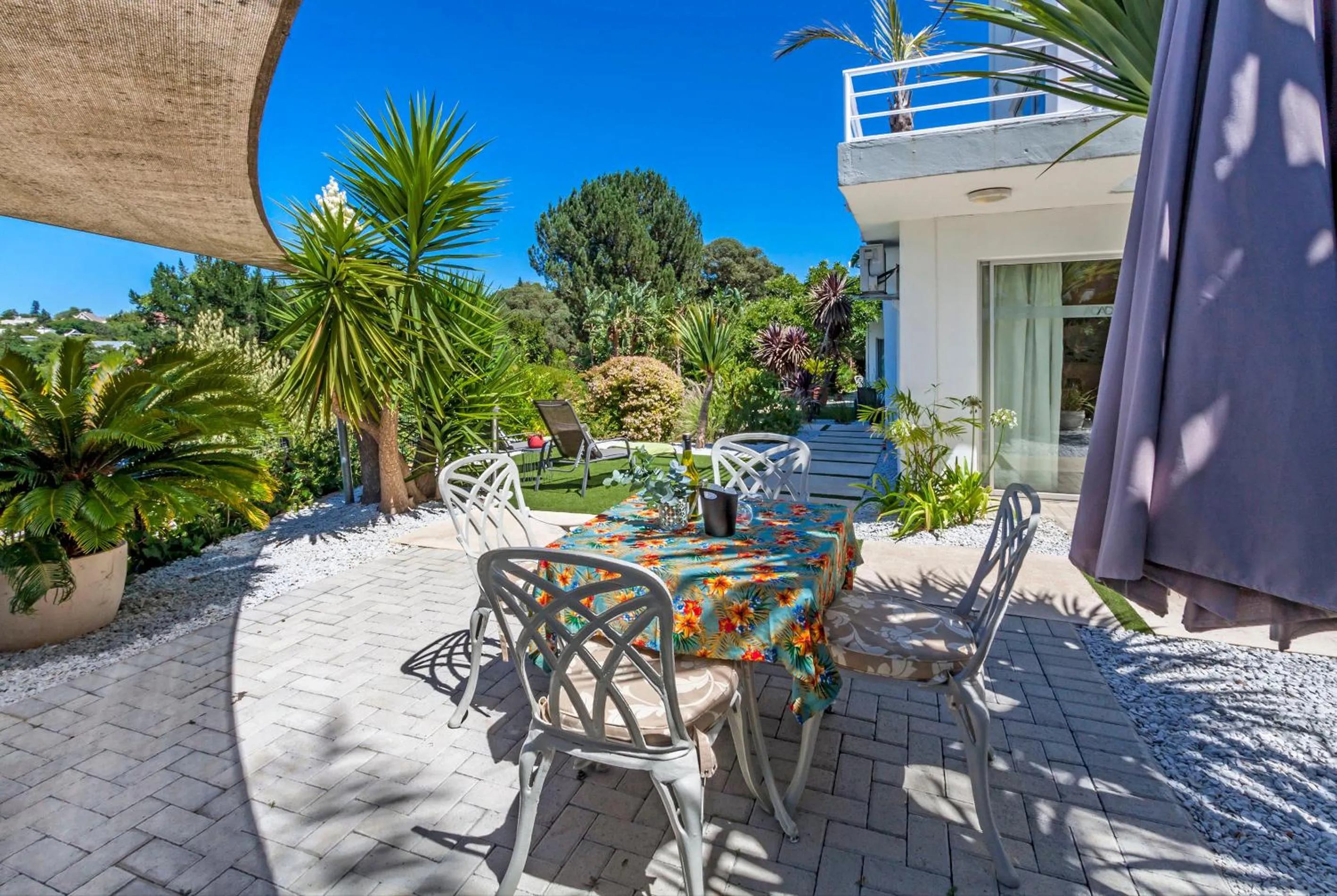 Garden in Morgen Guesthouse Somerset West