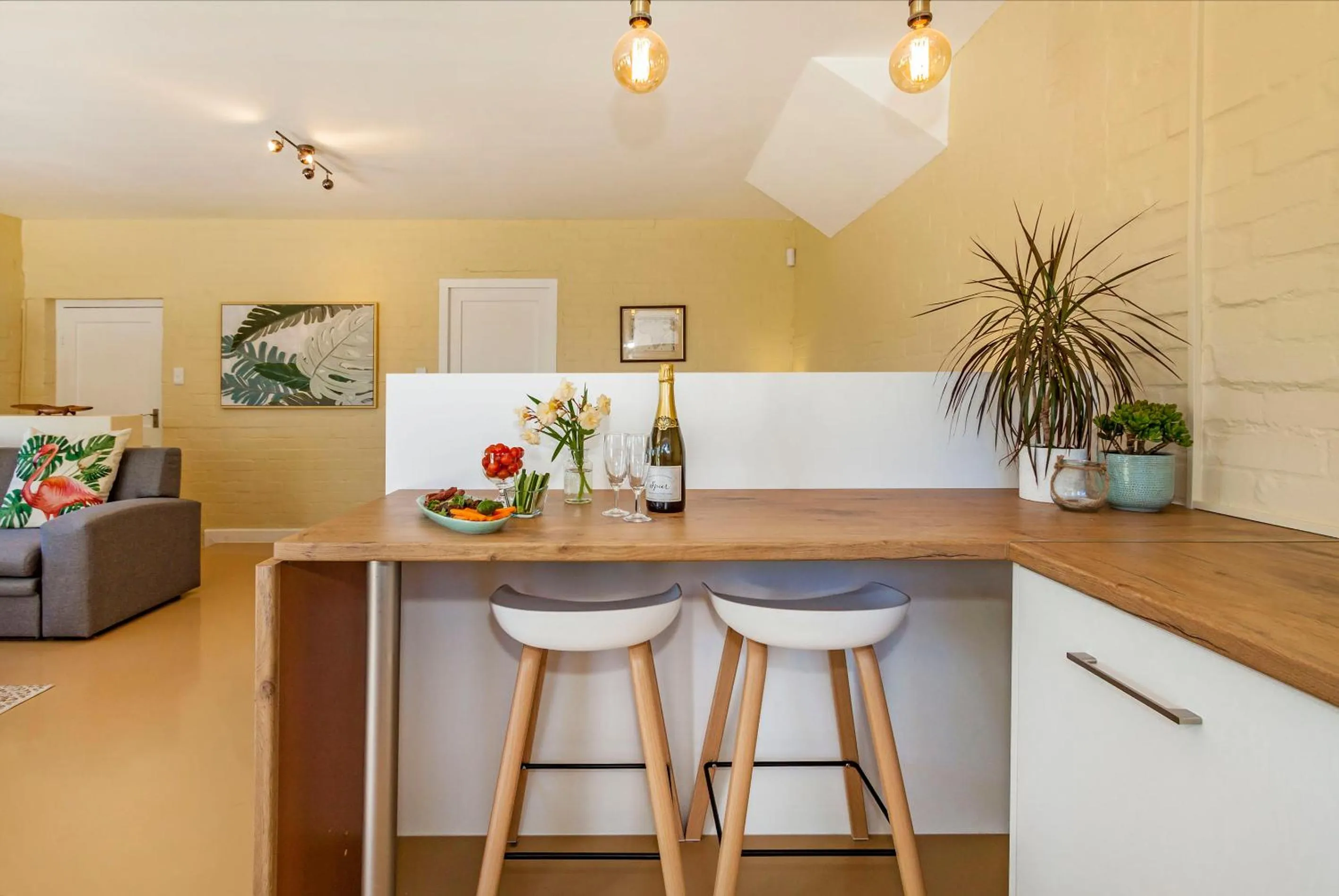 Kitchen or kitchenette in Morgen Guesthouse Somerset West