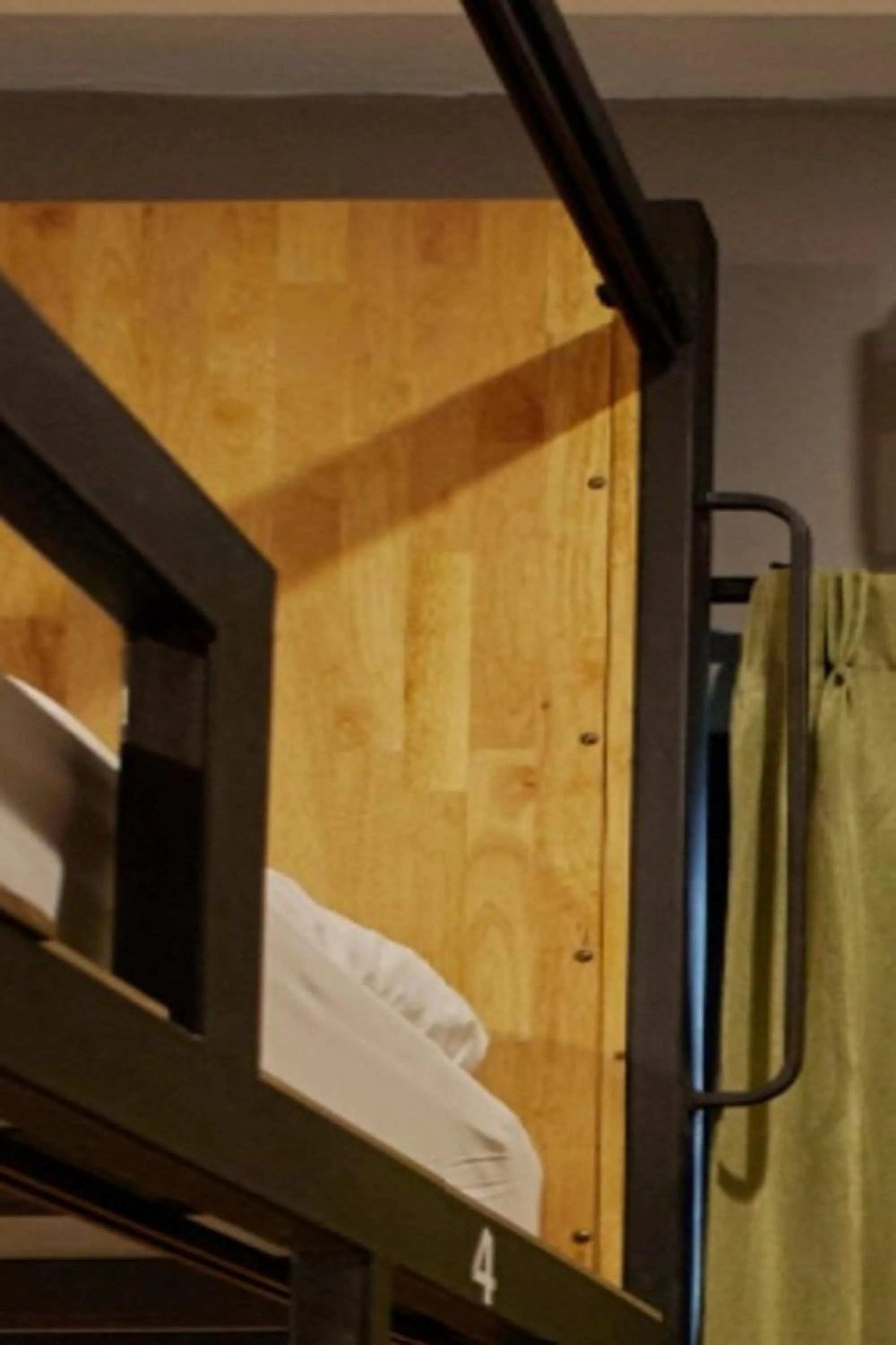 Bedroom, Bed in Timber Hostel