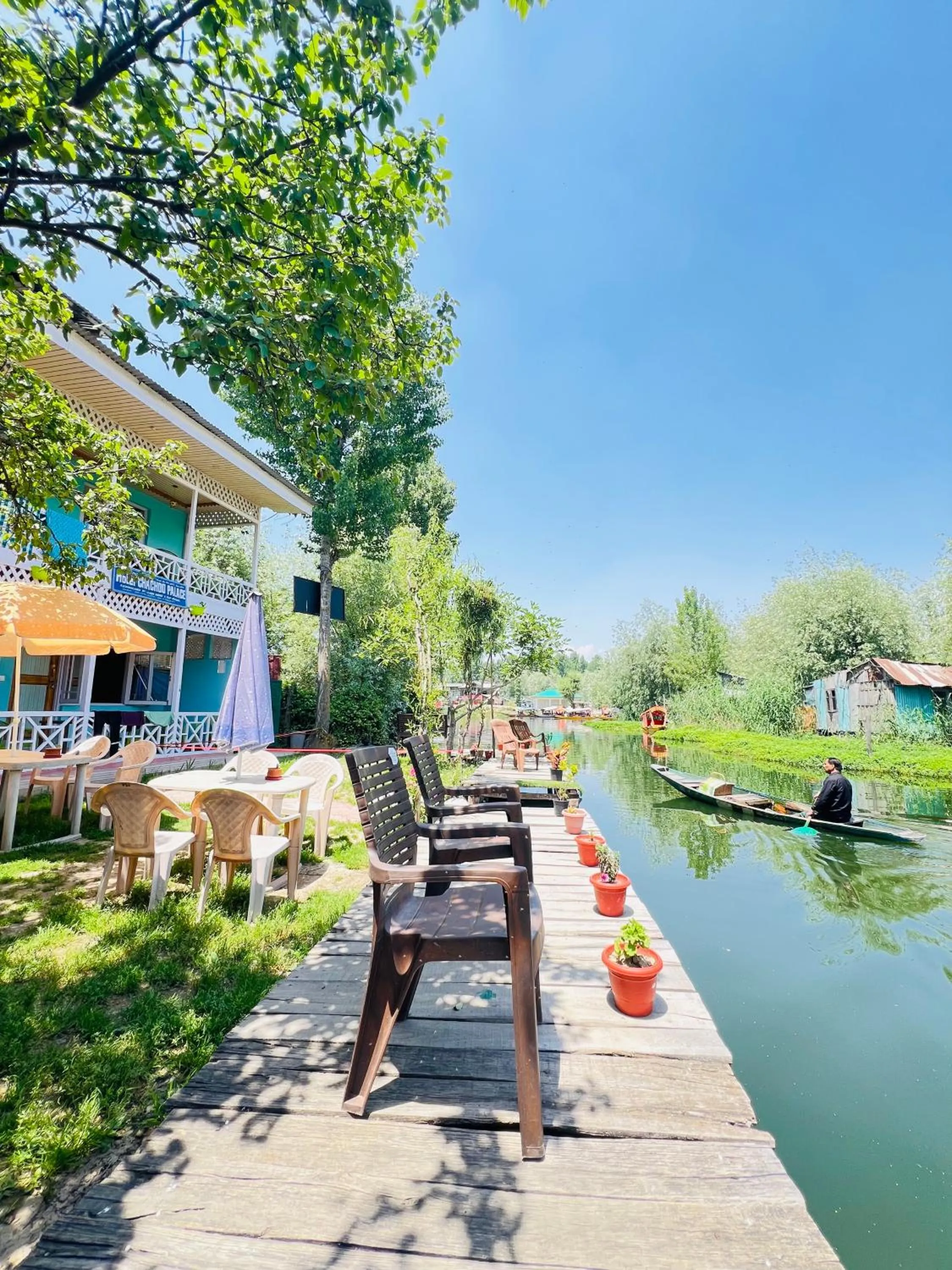 Natural landscape in Hotel Chachoo Palace