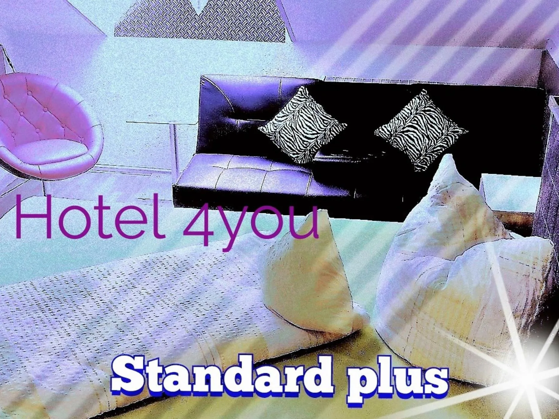 Bed in Hotel Garni Rodenbach