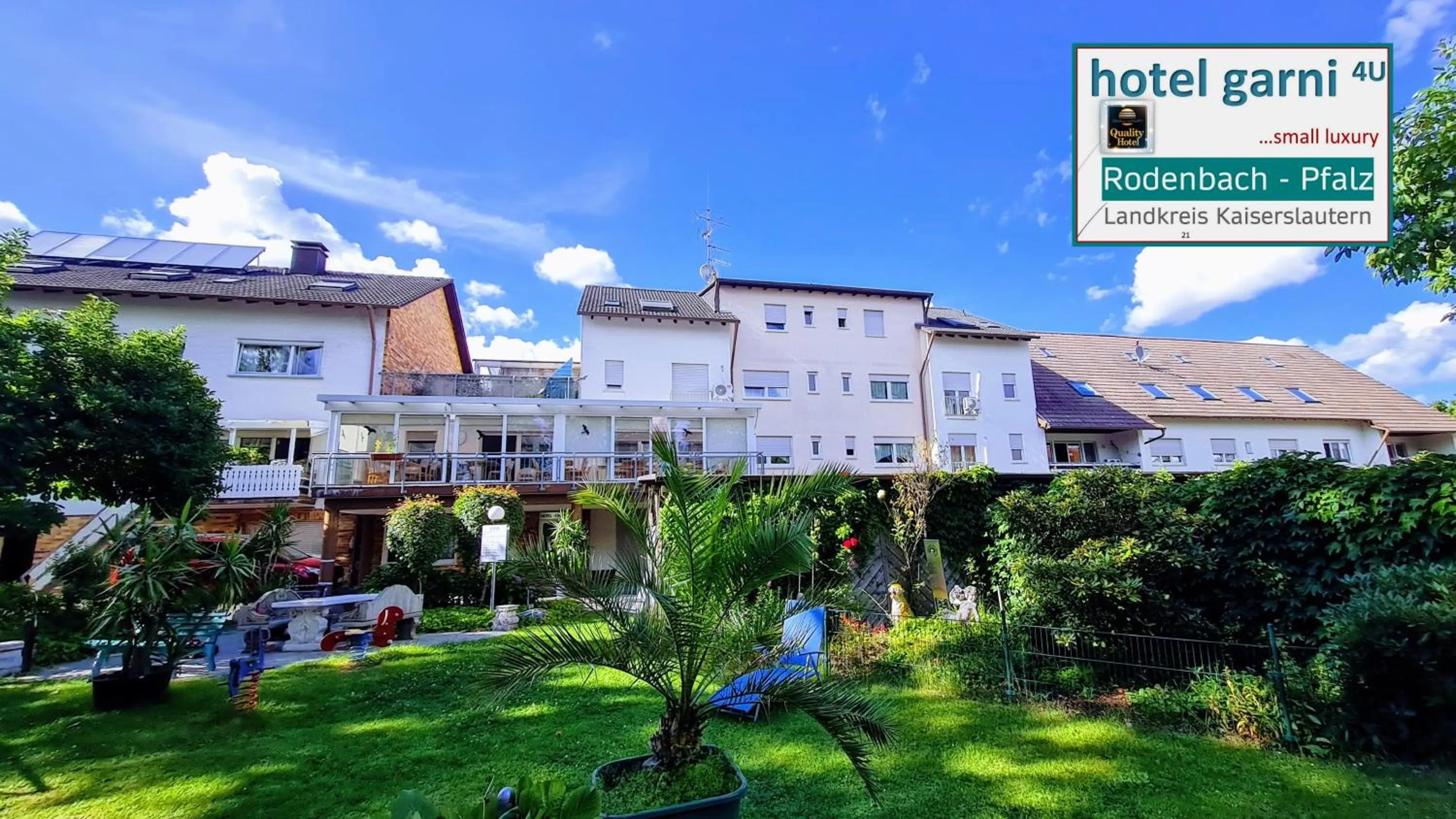 Property building in Hotel Garni Rodenbach