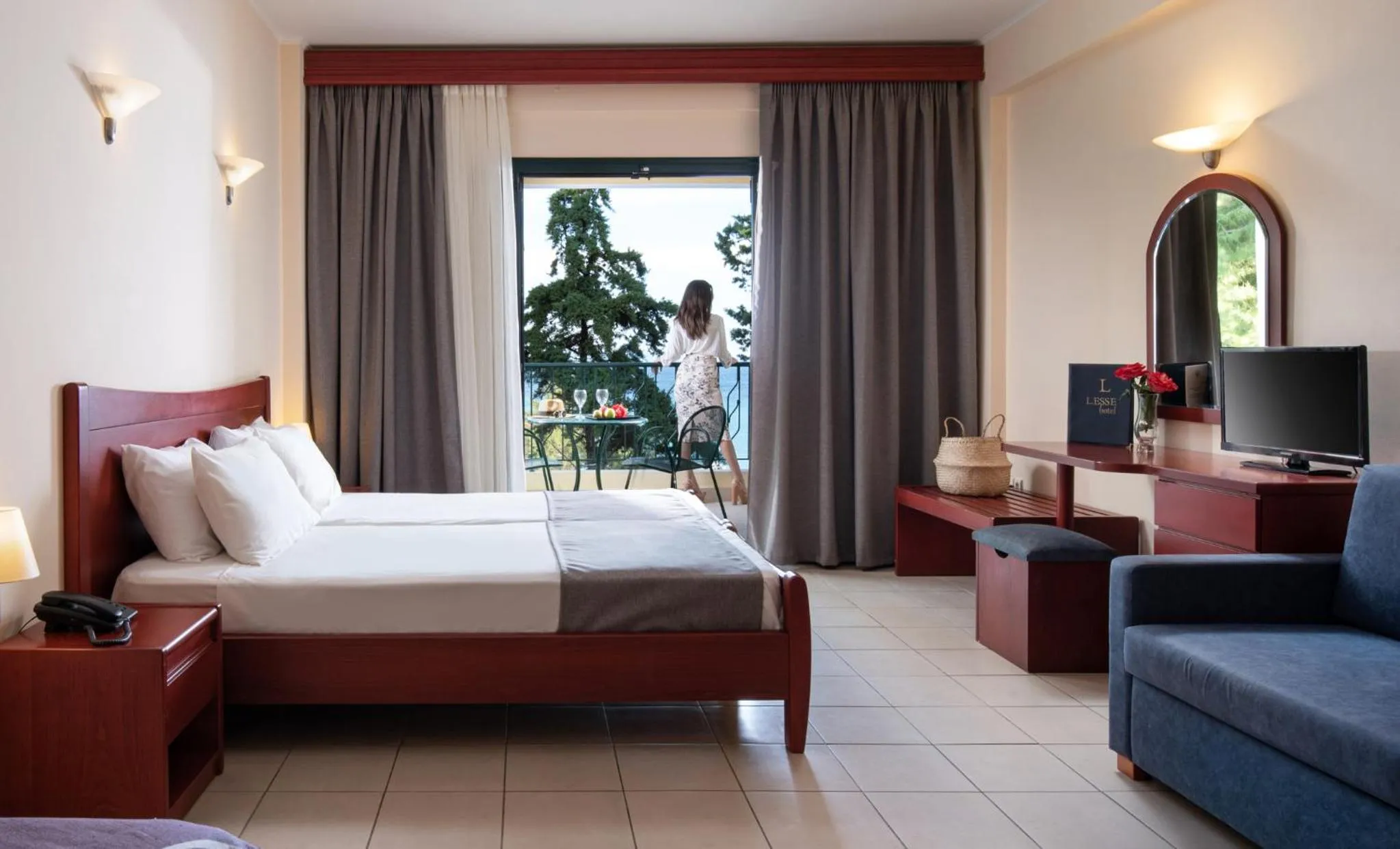 Balcony/Terrace in Lesse Hotel