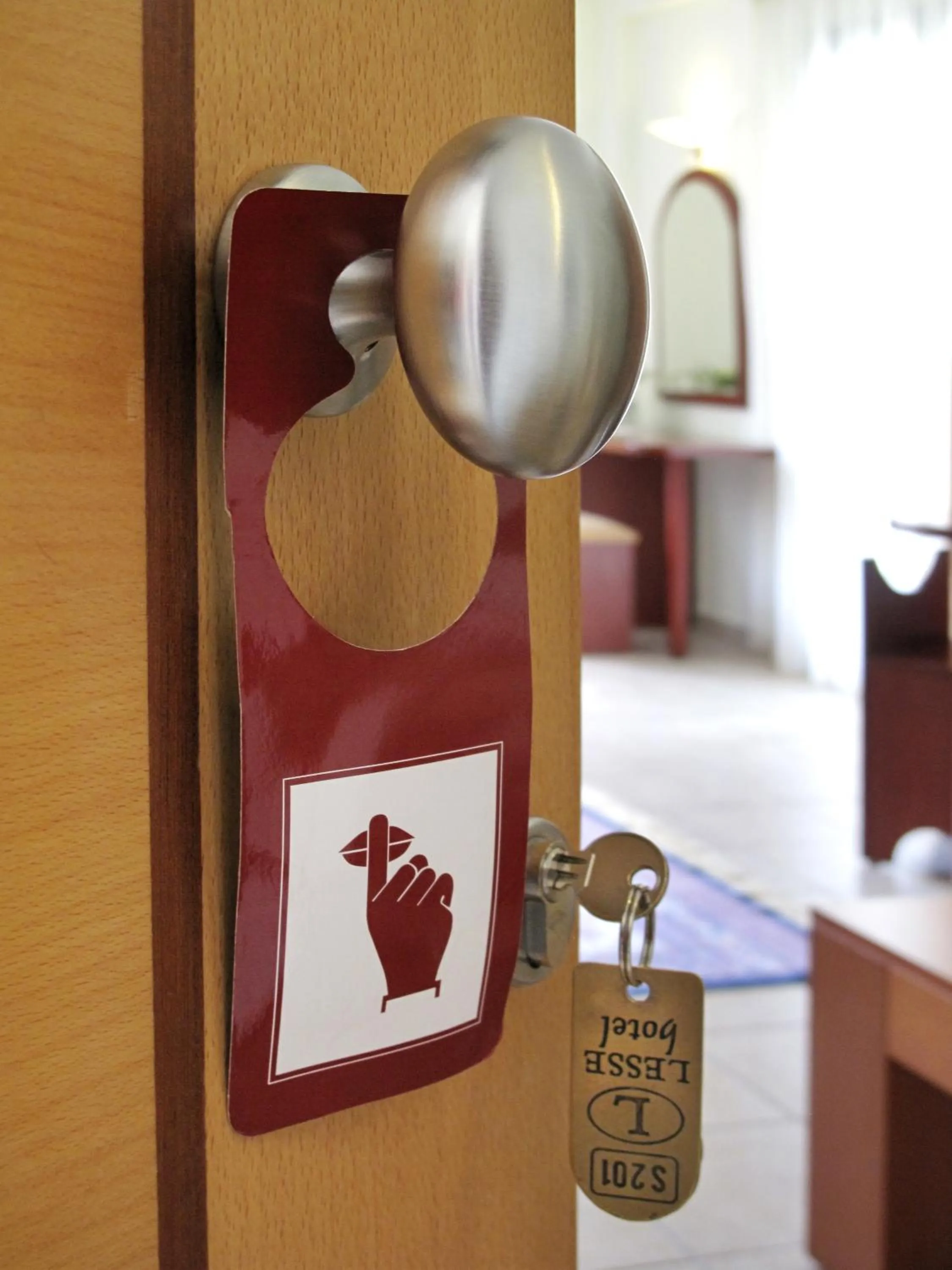 Decorative detail in Lesse Hotel