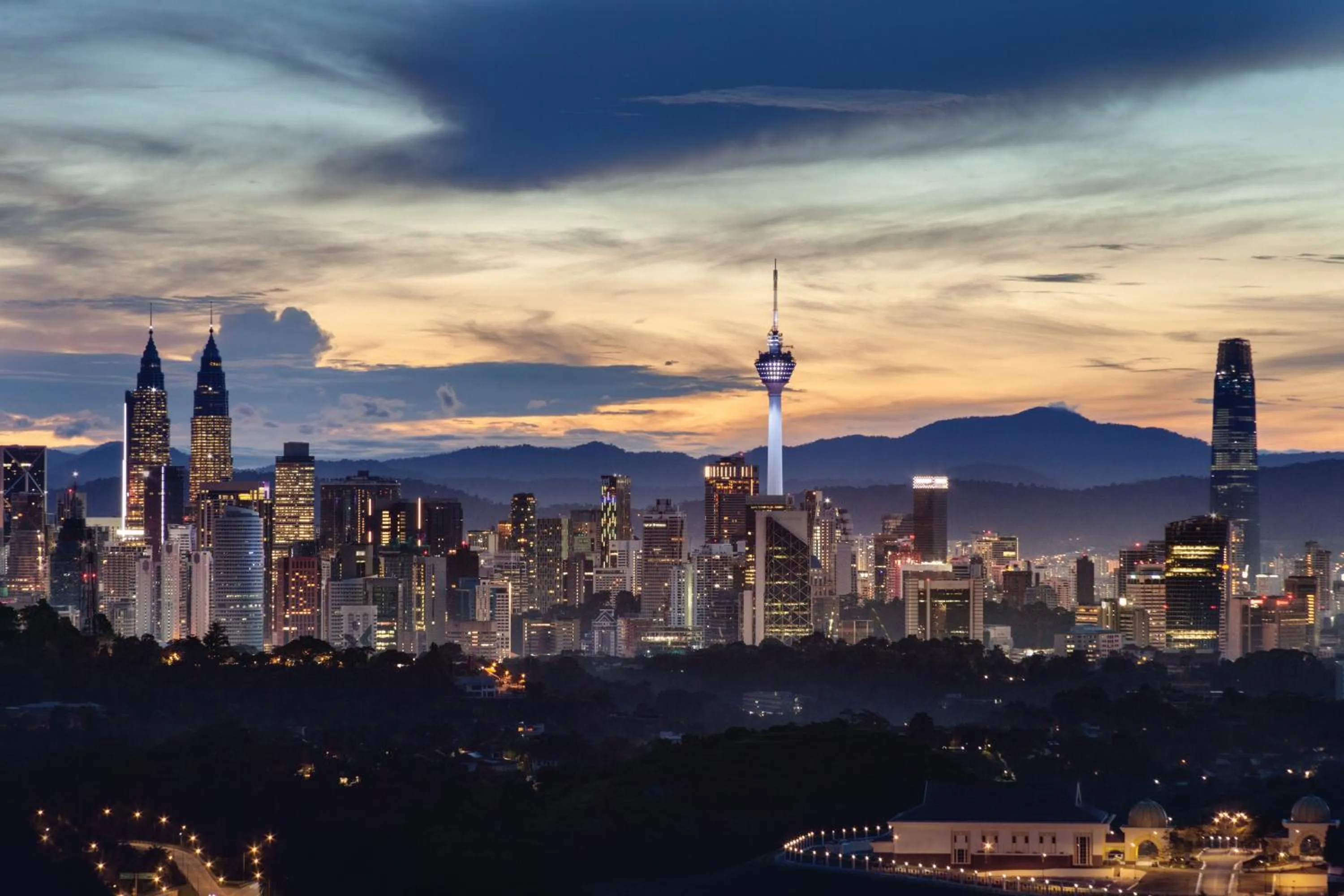City view in Hyatt House Kuala Lumpur, Mont Kiara