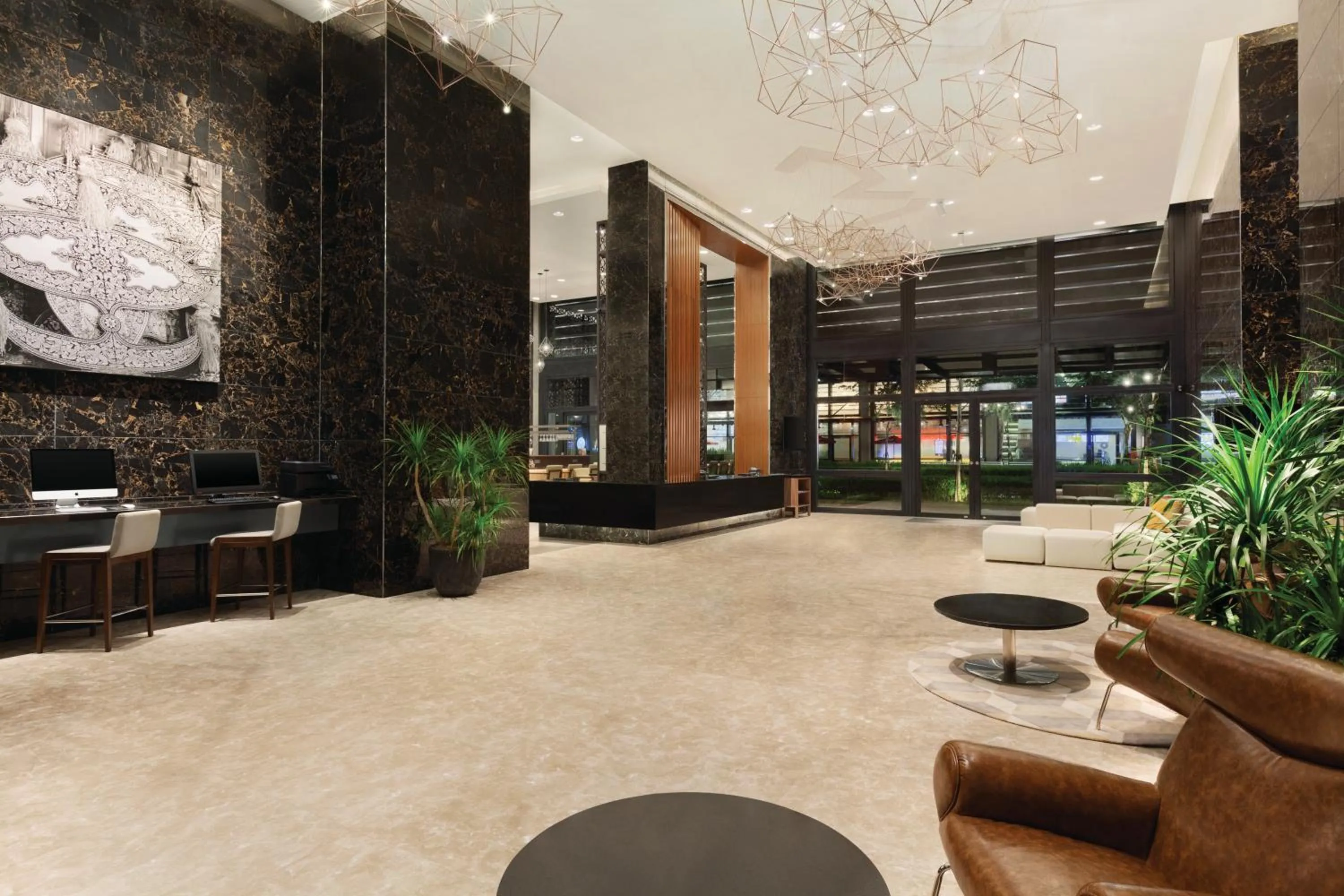 Lobby or reception in Hyatt House Kuala Lumpur, Mont Kiara