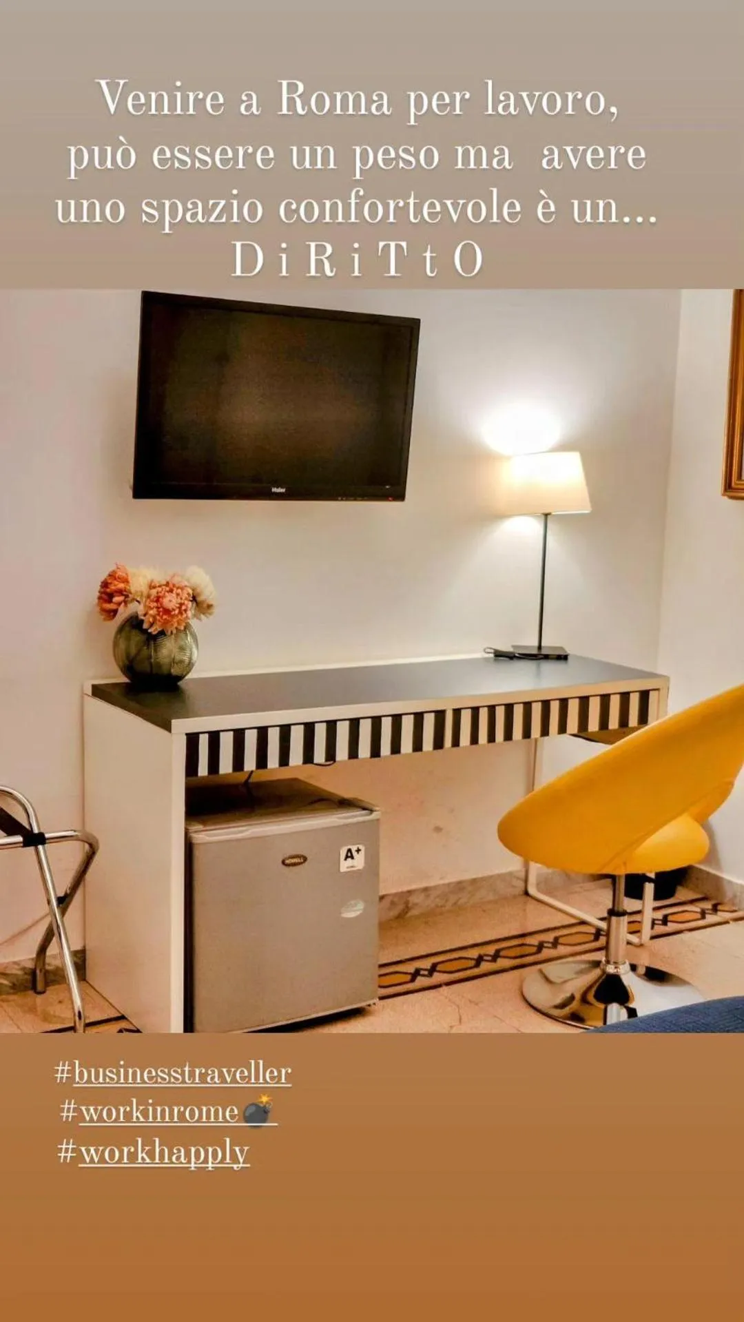 TV and multimedia in AcB Vaticano Suites