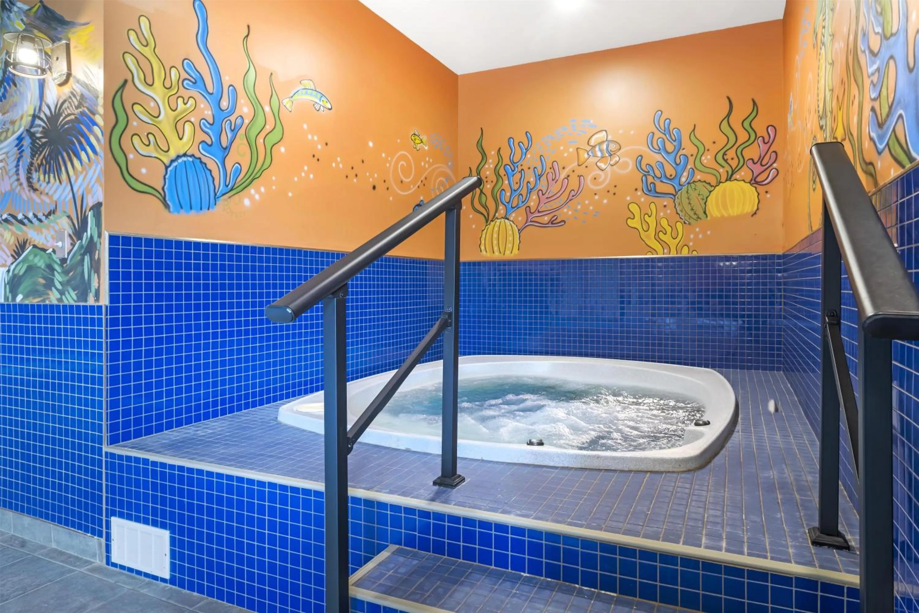 Pool view in Best Western Plus Grand-Sault Hotel & Suites