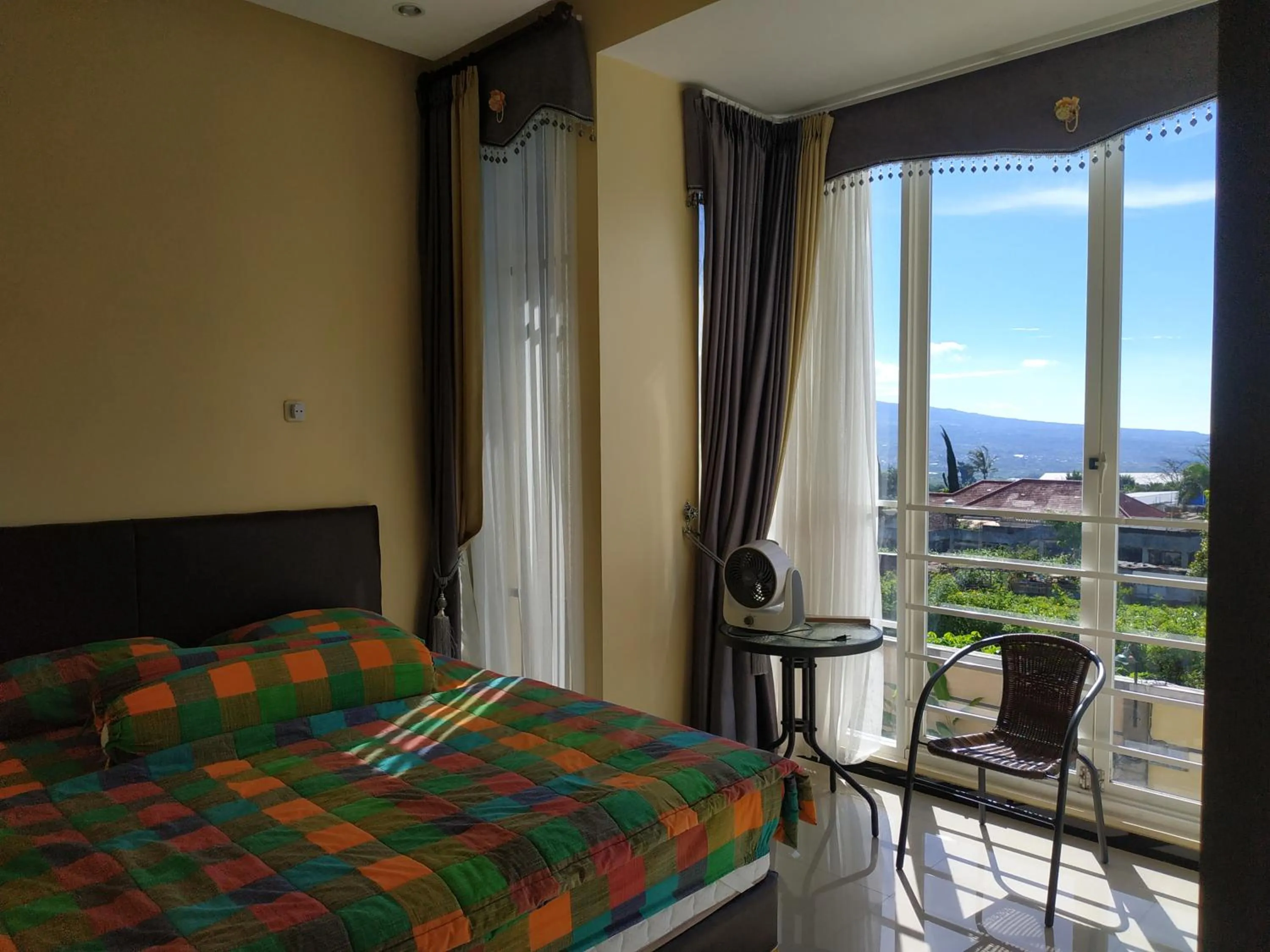 Bed in Villa Gumilang