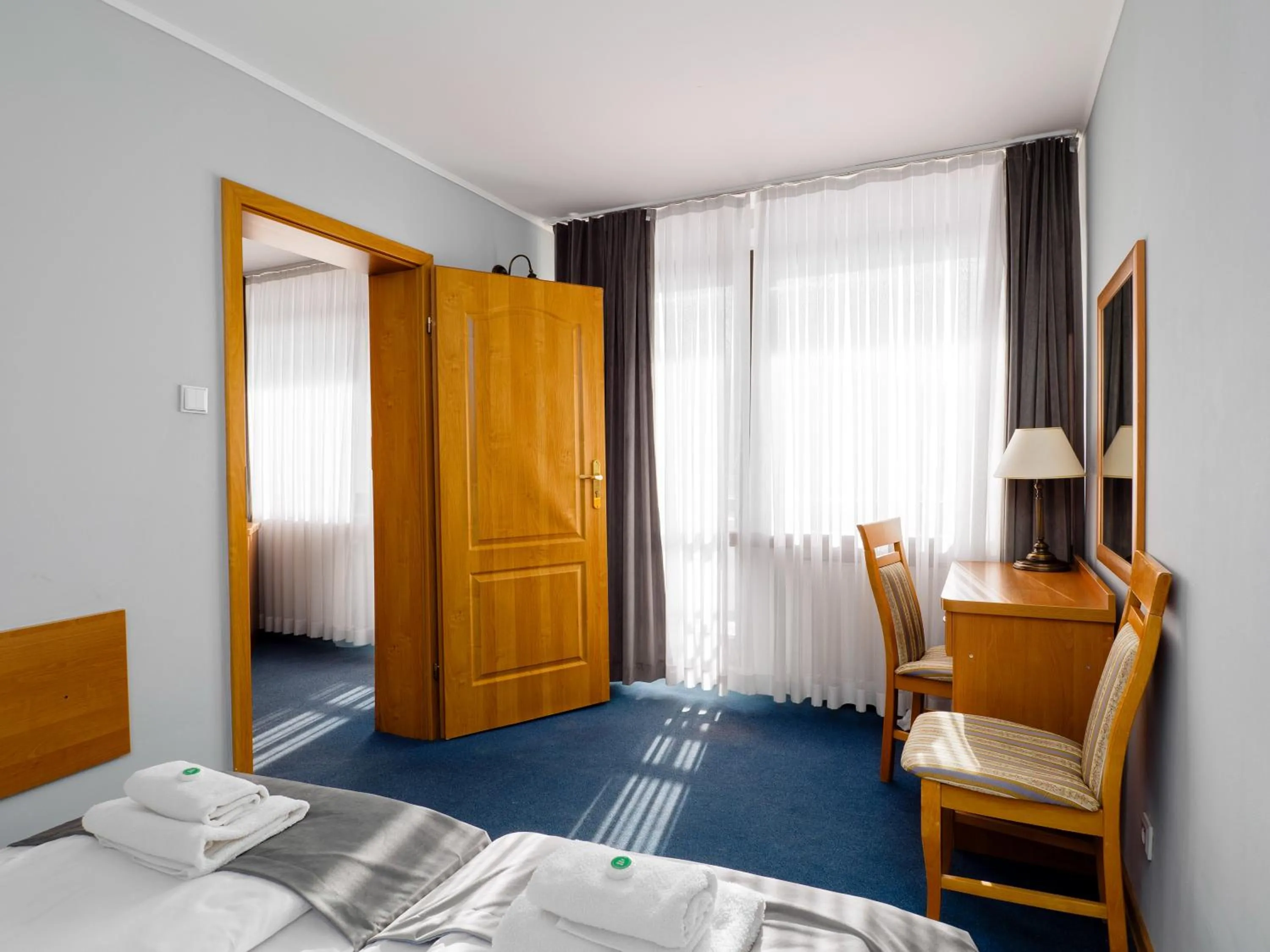 Bedroom, Bed in Hyrny