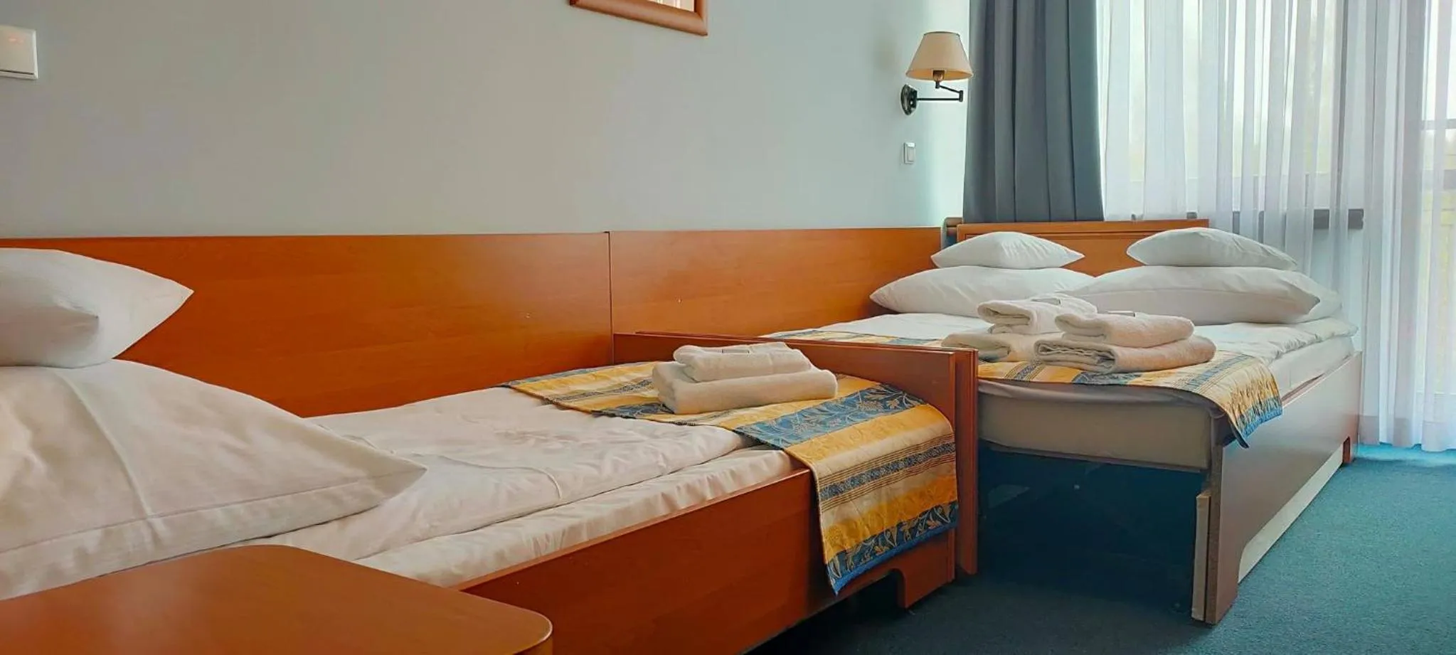 Photo of the whole room, Bed in Hyrny