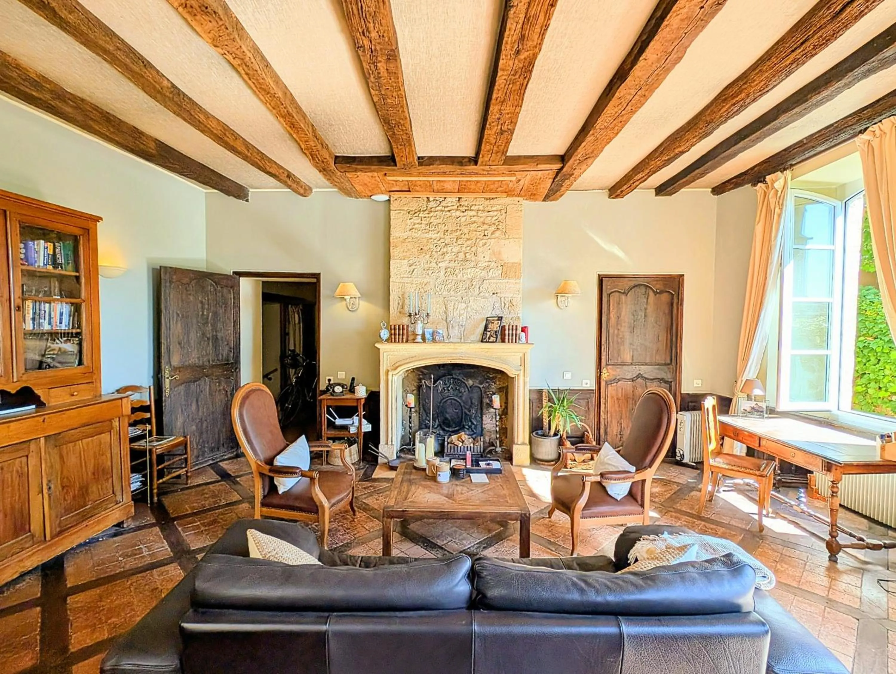 Living room in La Lanterne Chambres d'Hotes