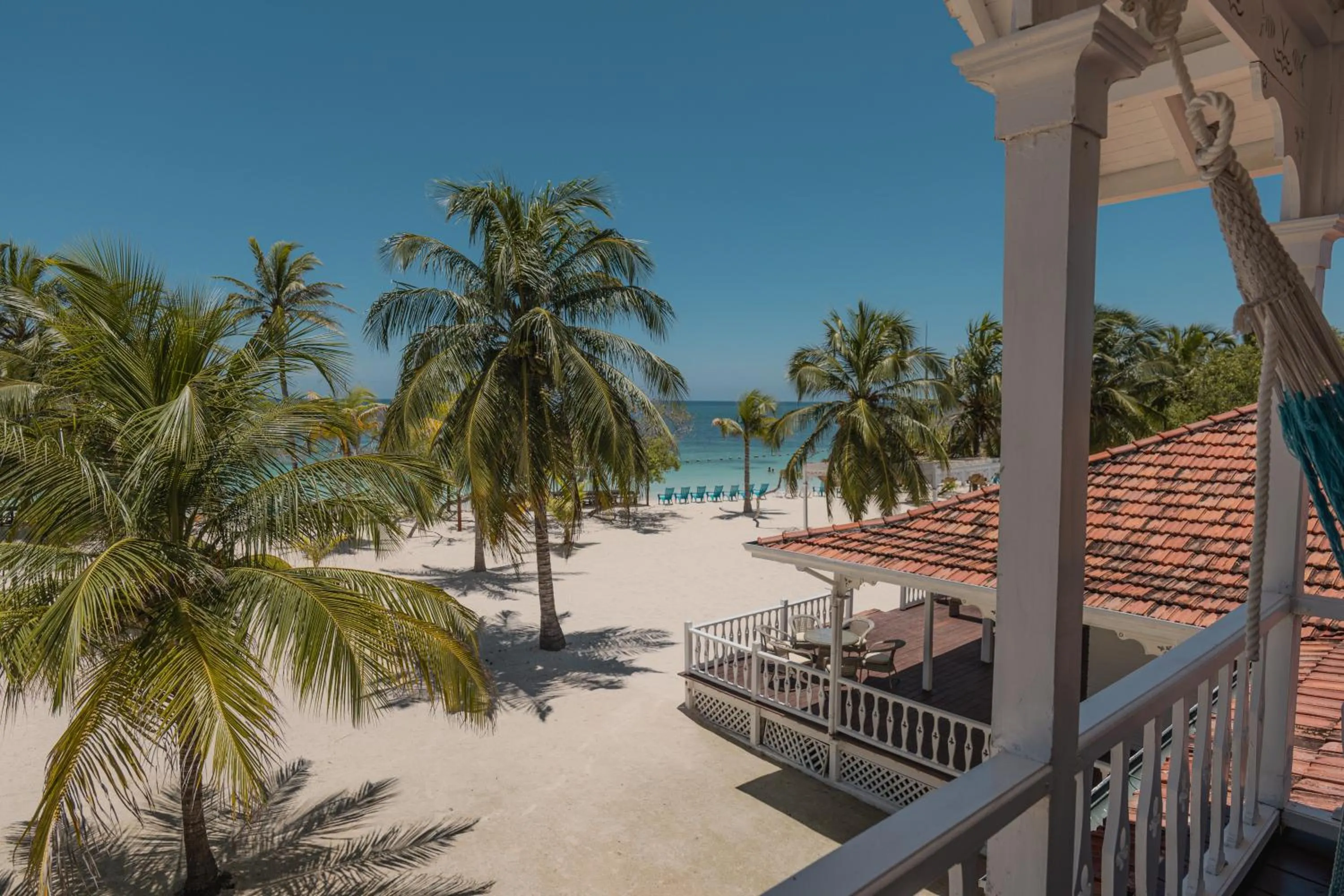 Balcony/Terrace in Hotel Agua Azul Beach Resort