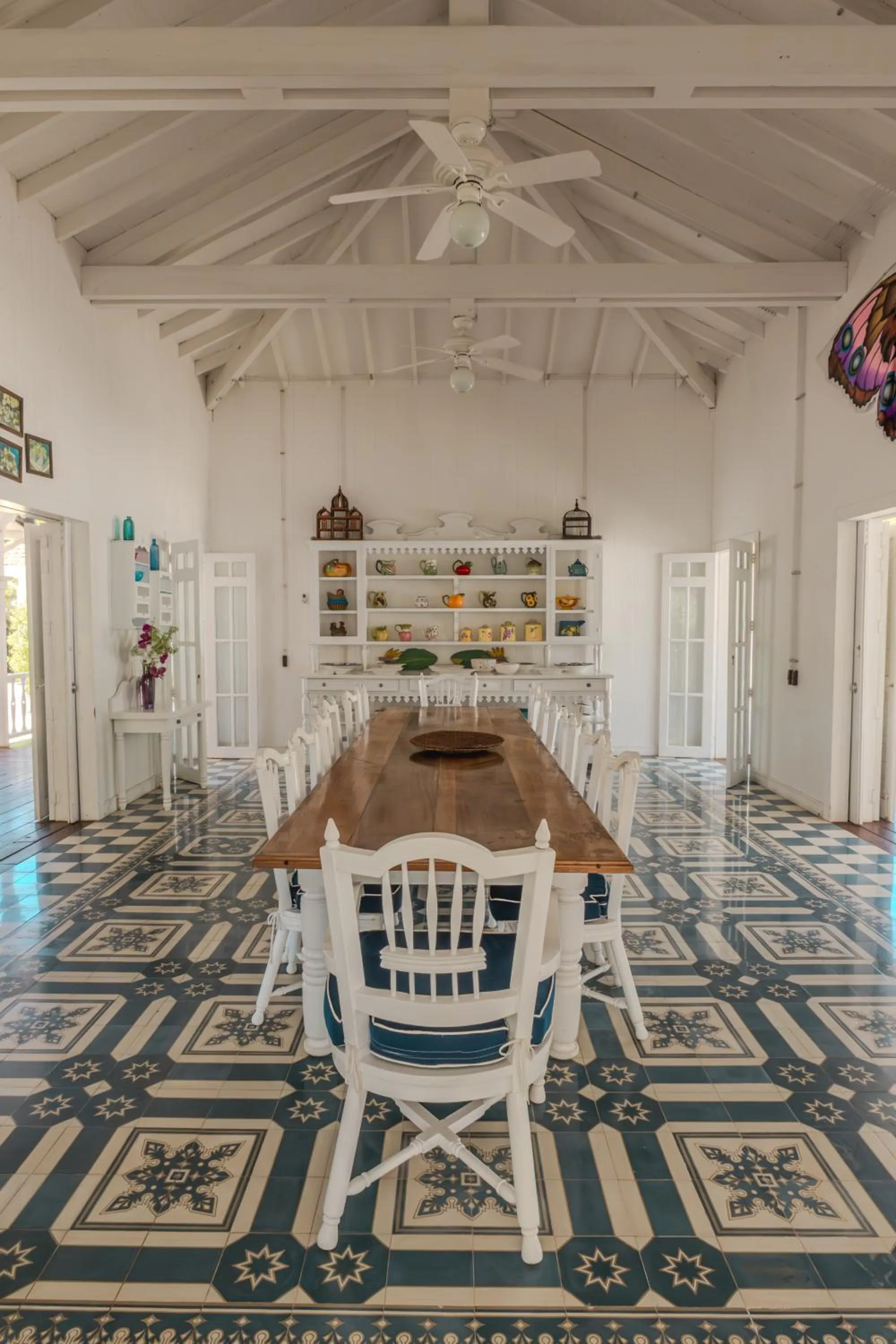 Dining area in Hotel Agua Azul Beach Resort