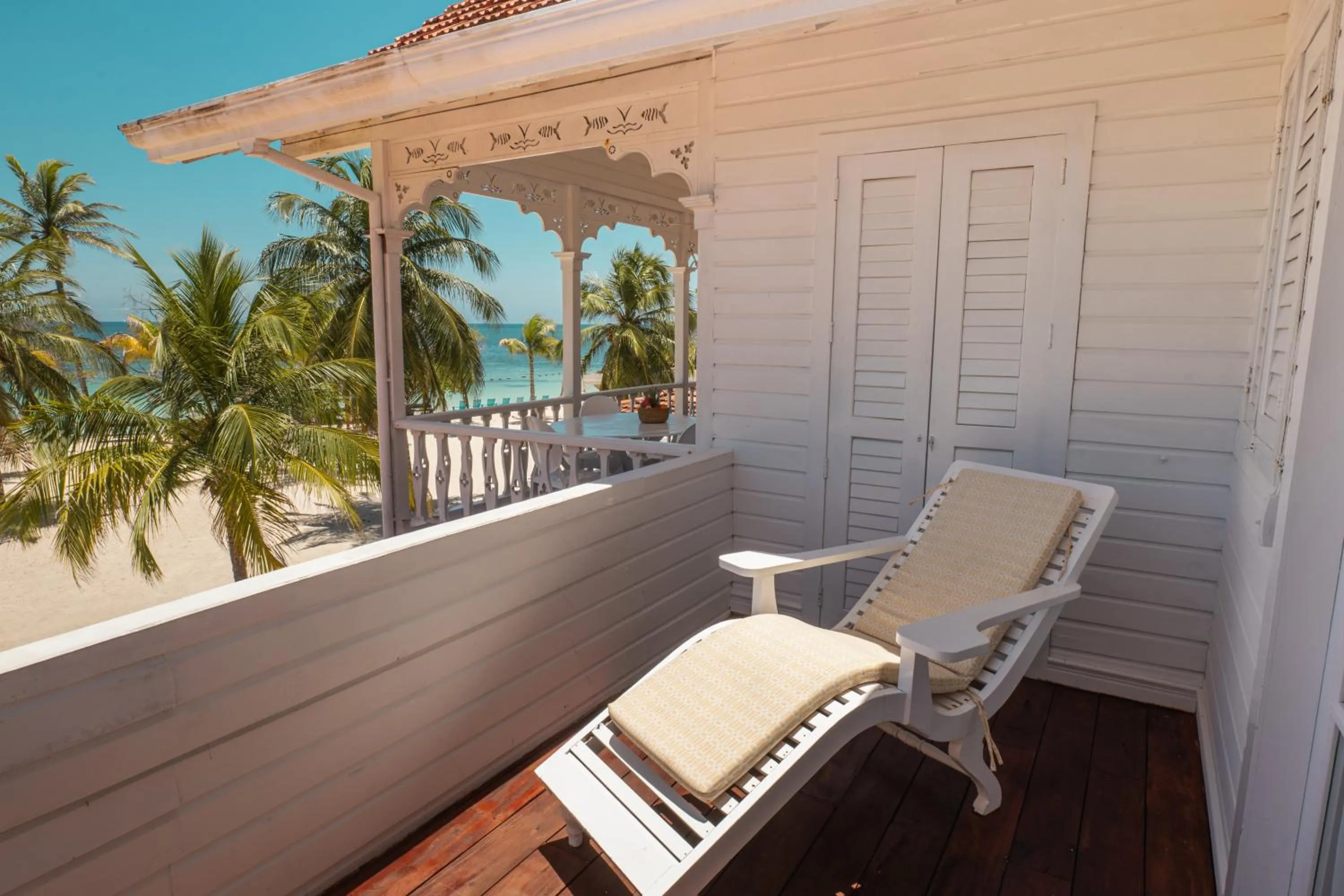 Balcony/Terrace in Hotel Agua Azul Beach Resort