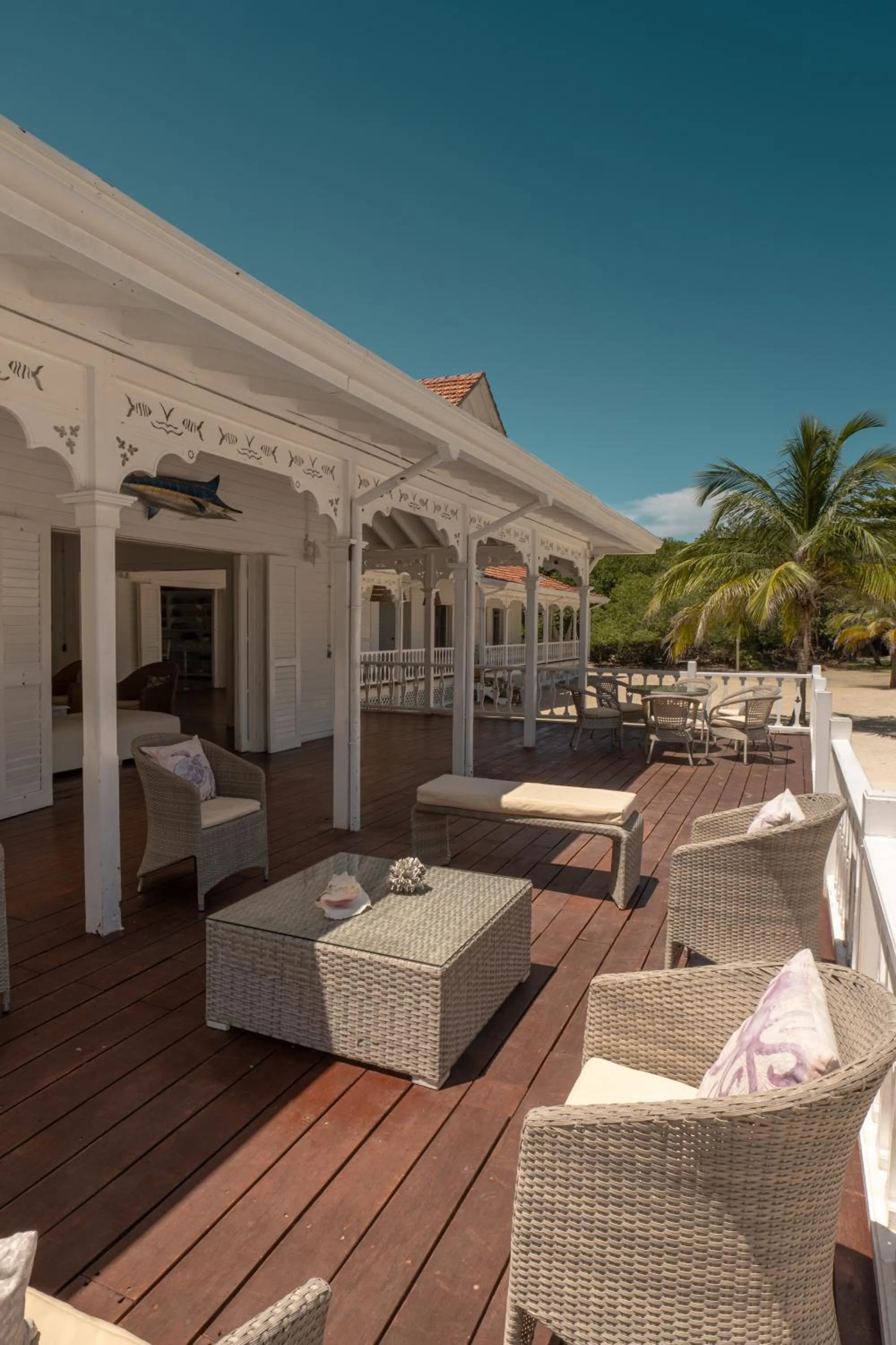 Balcony/Terrace in Hotel Agua Azul Beach Resort