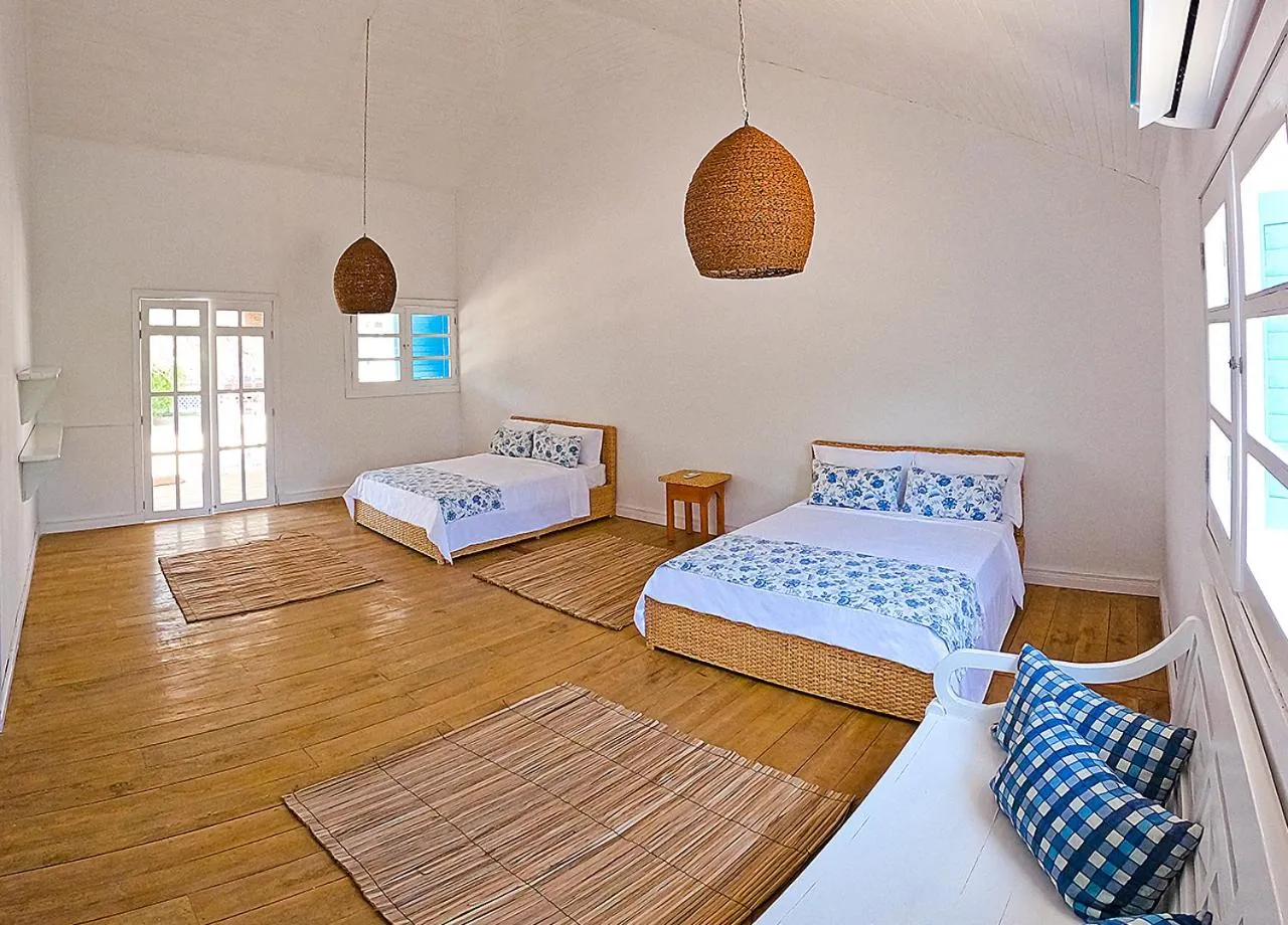 Bed in Hotel Agua Azul Beach Resort