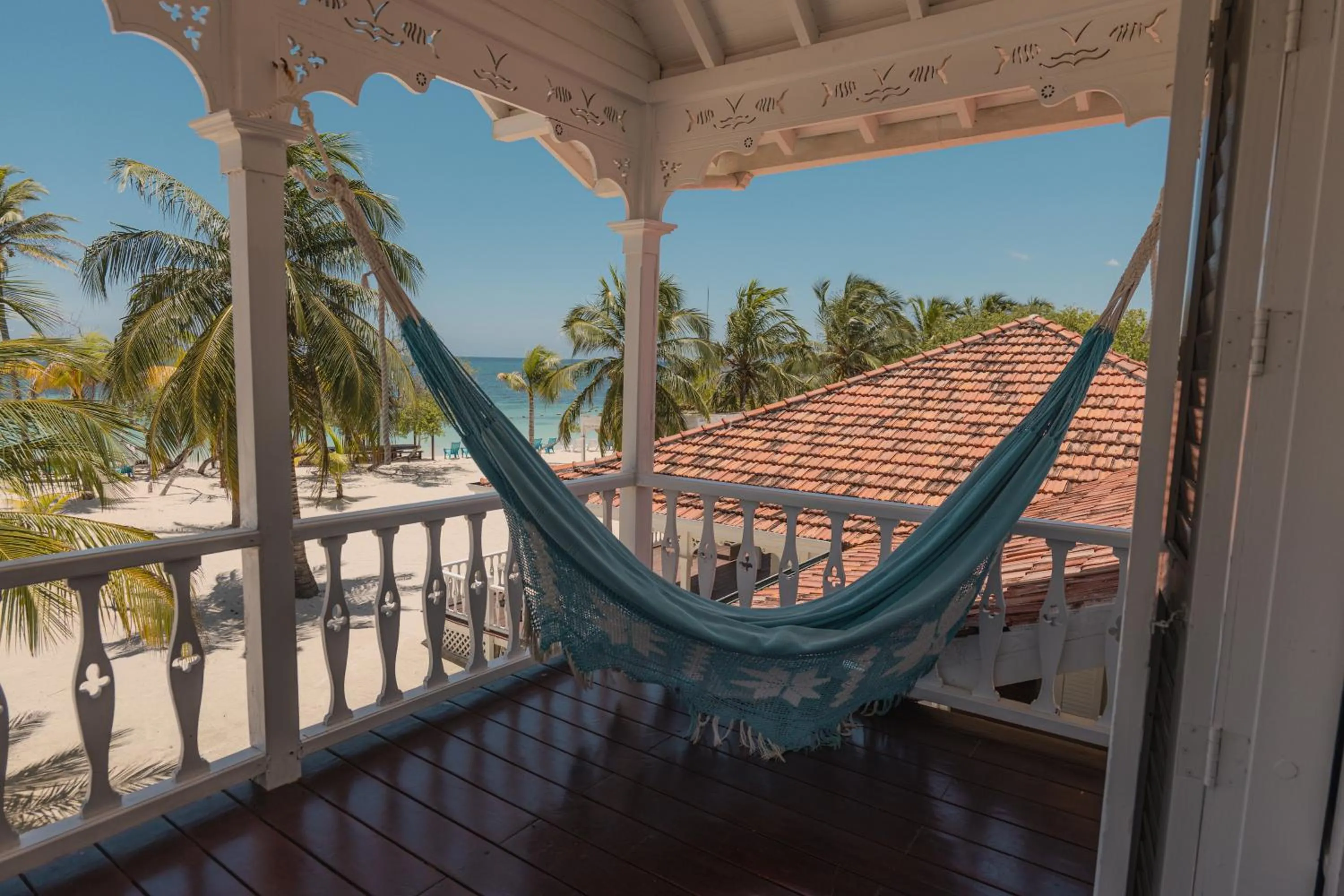 Balcony/Terrace in Hotel Agua Azul Beach Resort