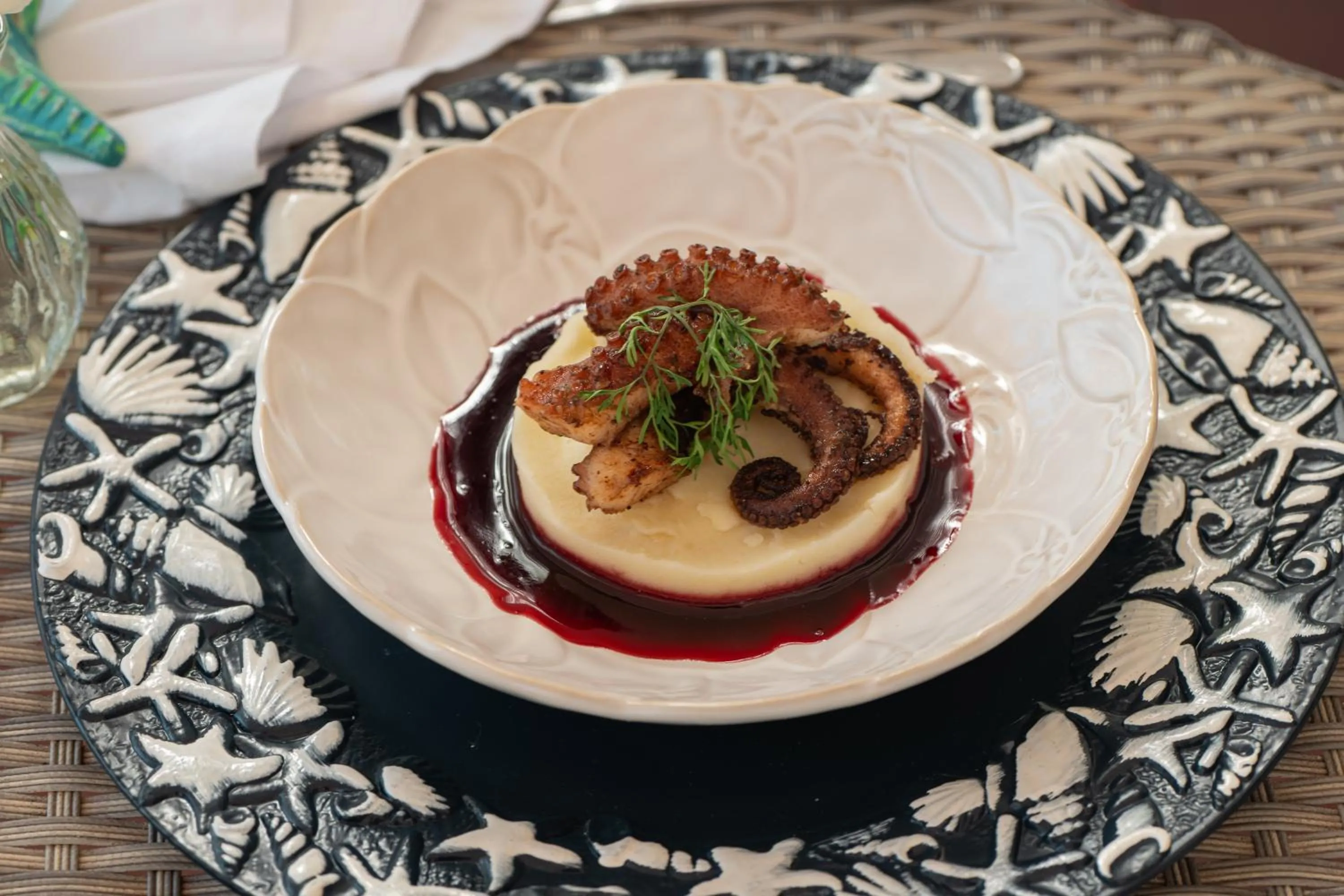 Restaurant/places to eat in Hotel Agua Azul Beach Resort