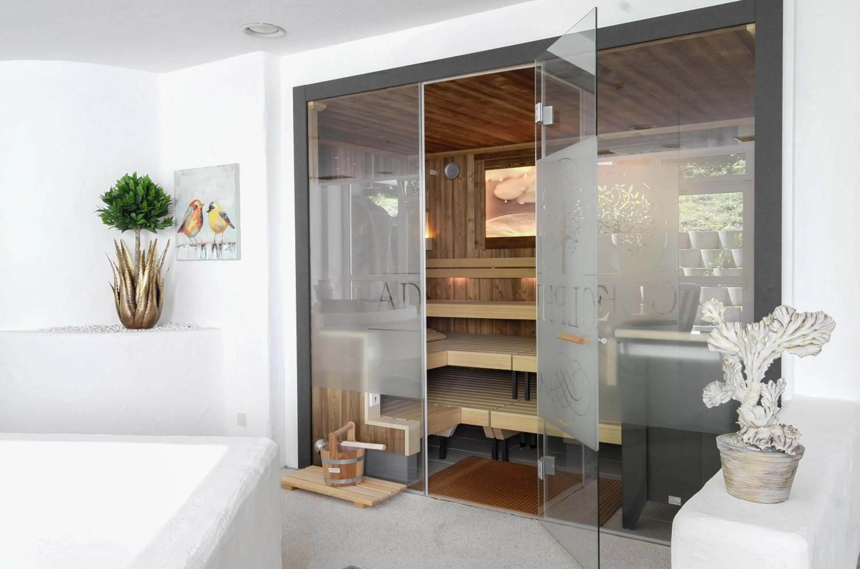 Sauna in Adolphine Garden