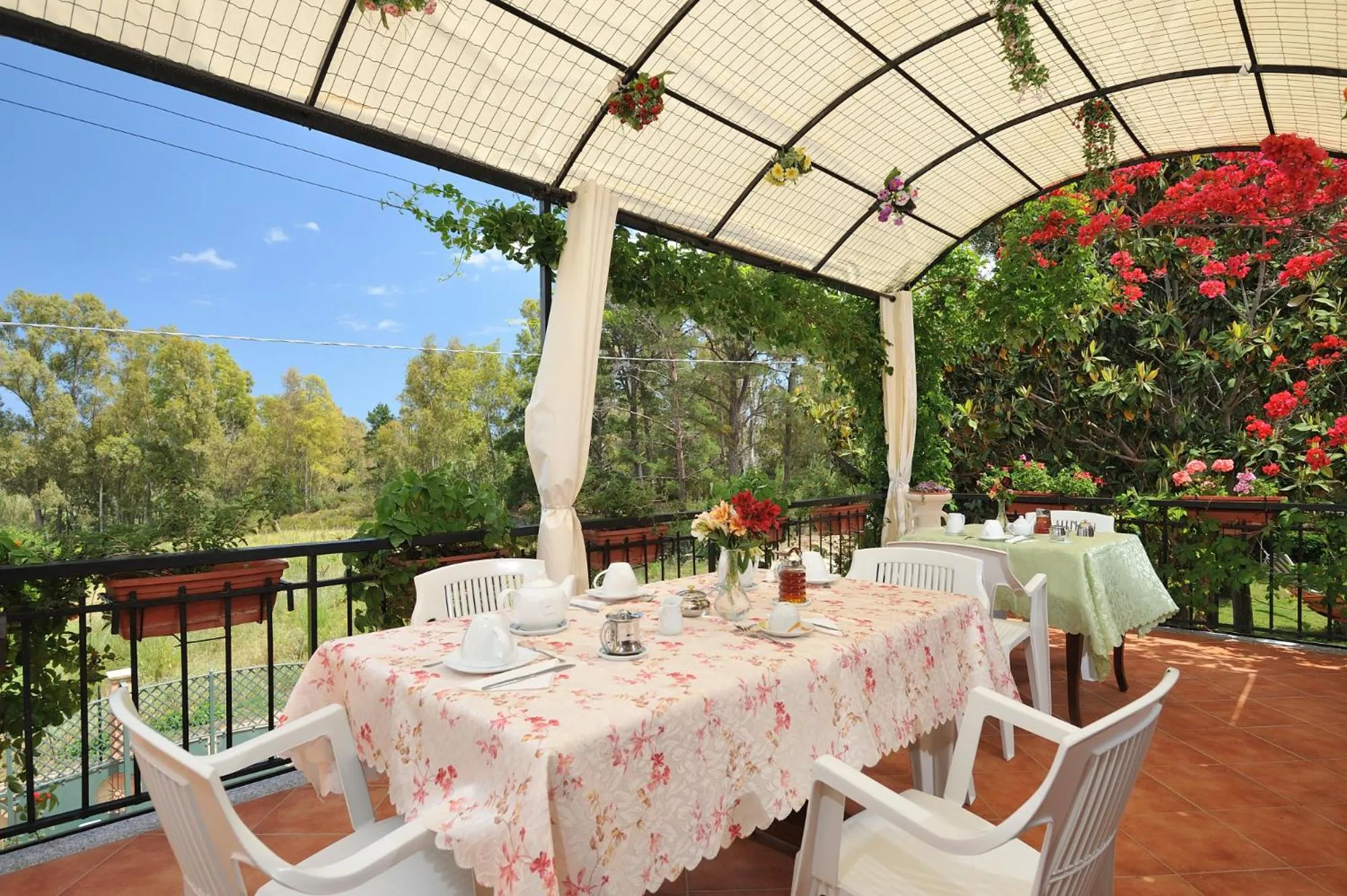 Italian breakfast in B&B Is Murdegus