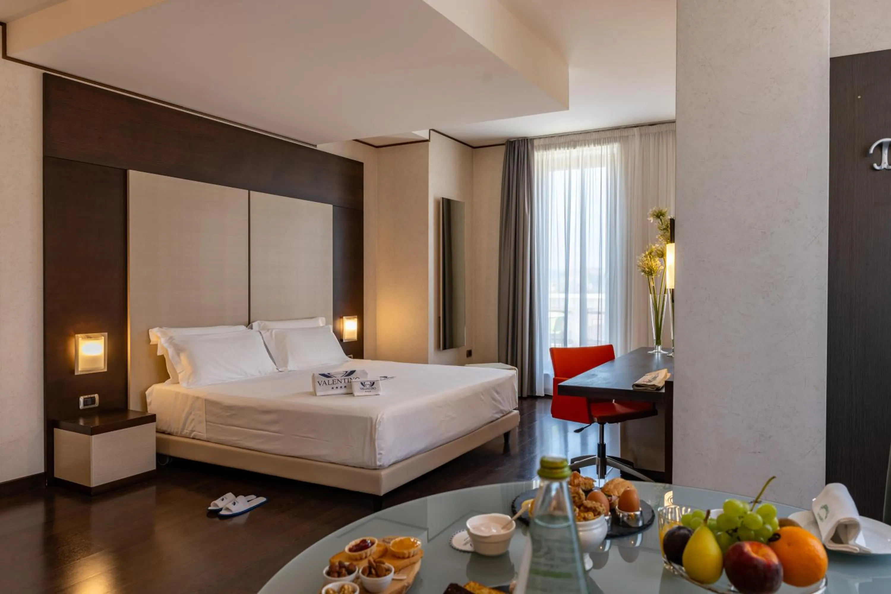 Bedroom, Bed in Hotel Valentino