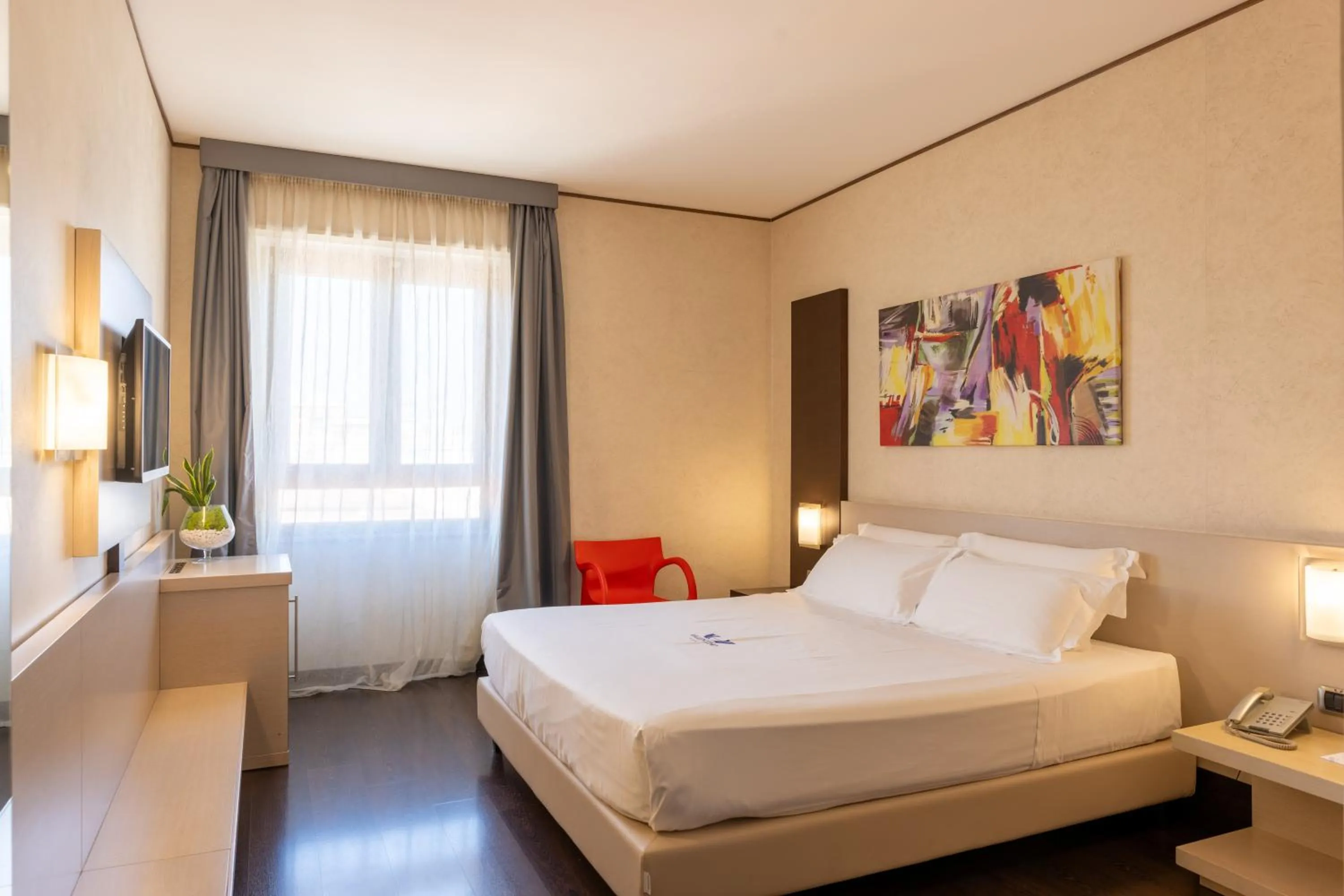 Bedroom, Bed in Hotel Valentino