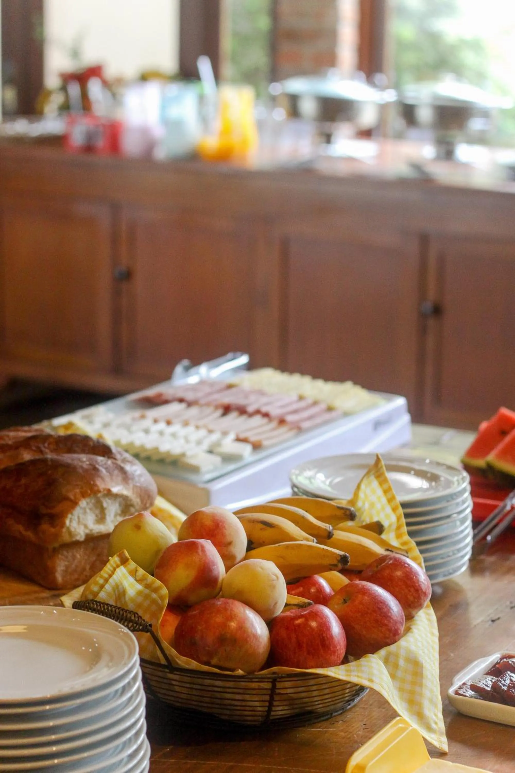 Buffet breakfast in Hotel Village da Serra