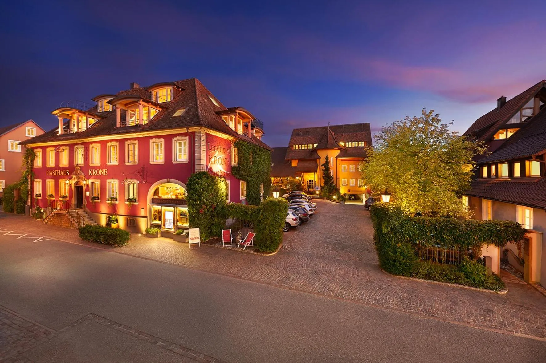 Property building in Landhotel Krone