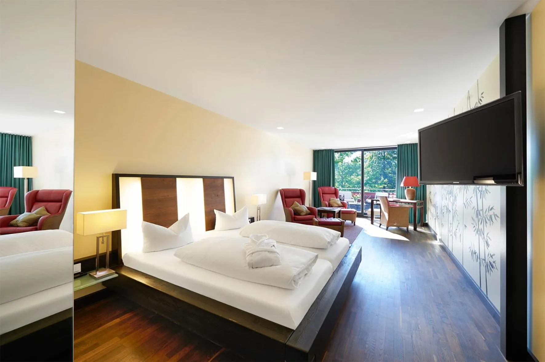 Bed in Landhotel Krone