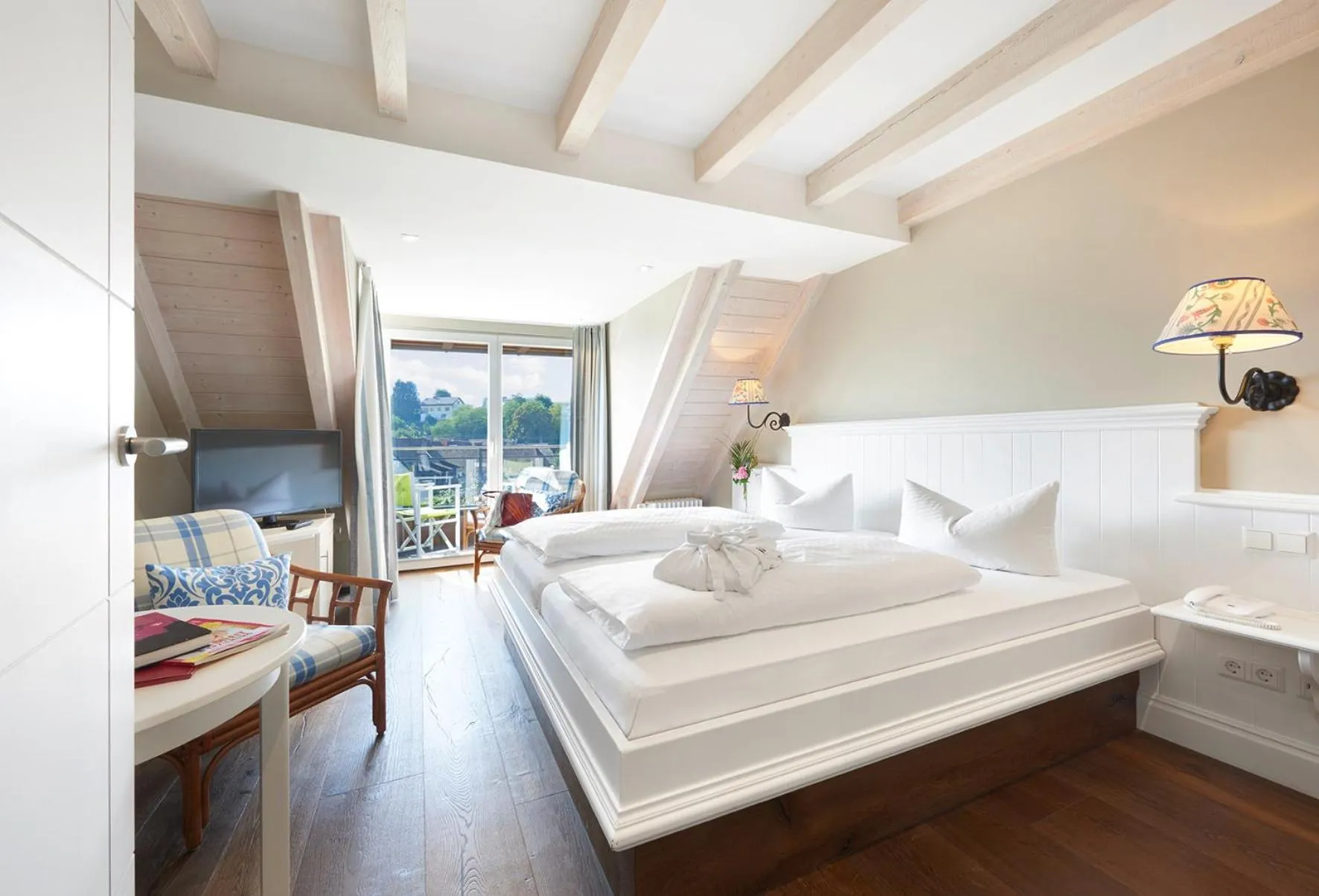 Bed in Landhotel Krone