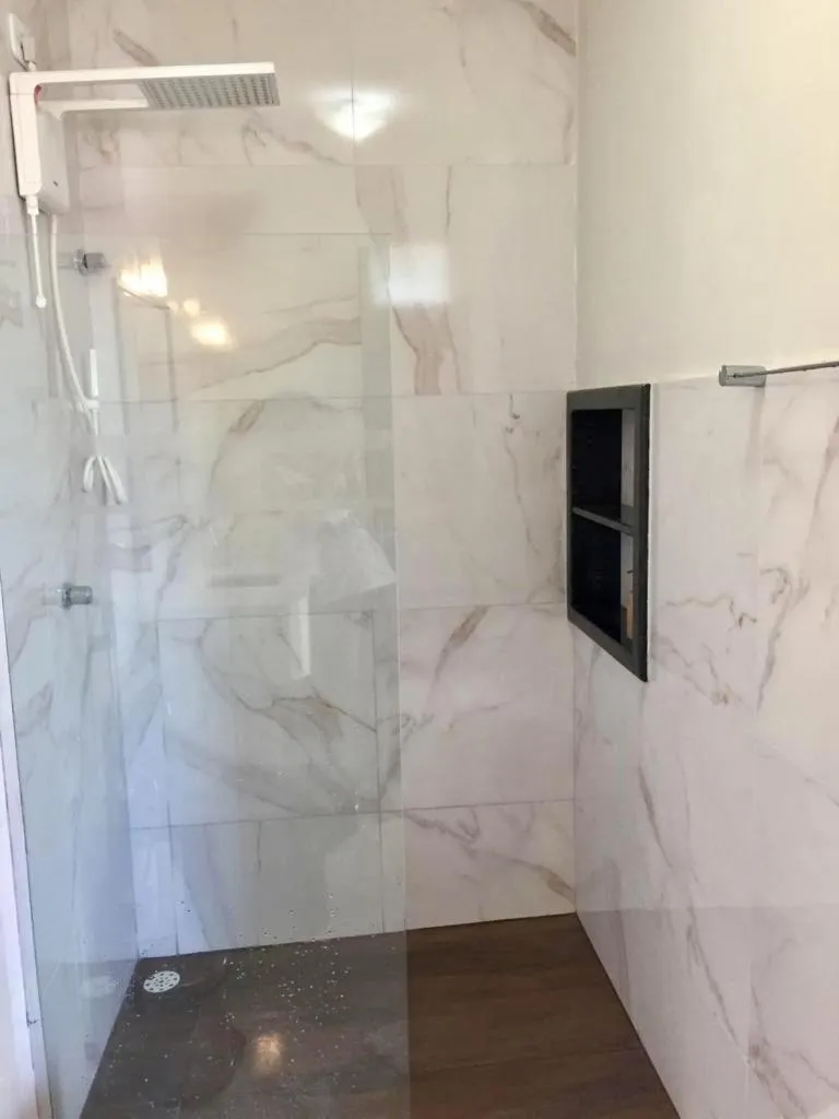 Bathroom in Pousada do Gunga