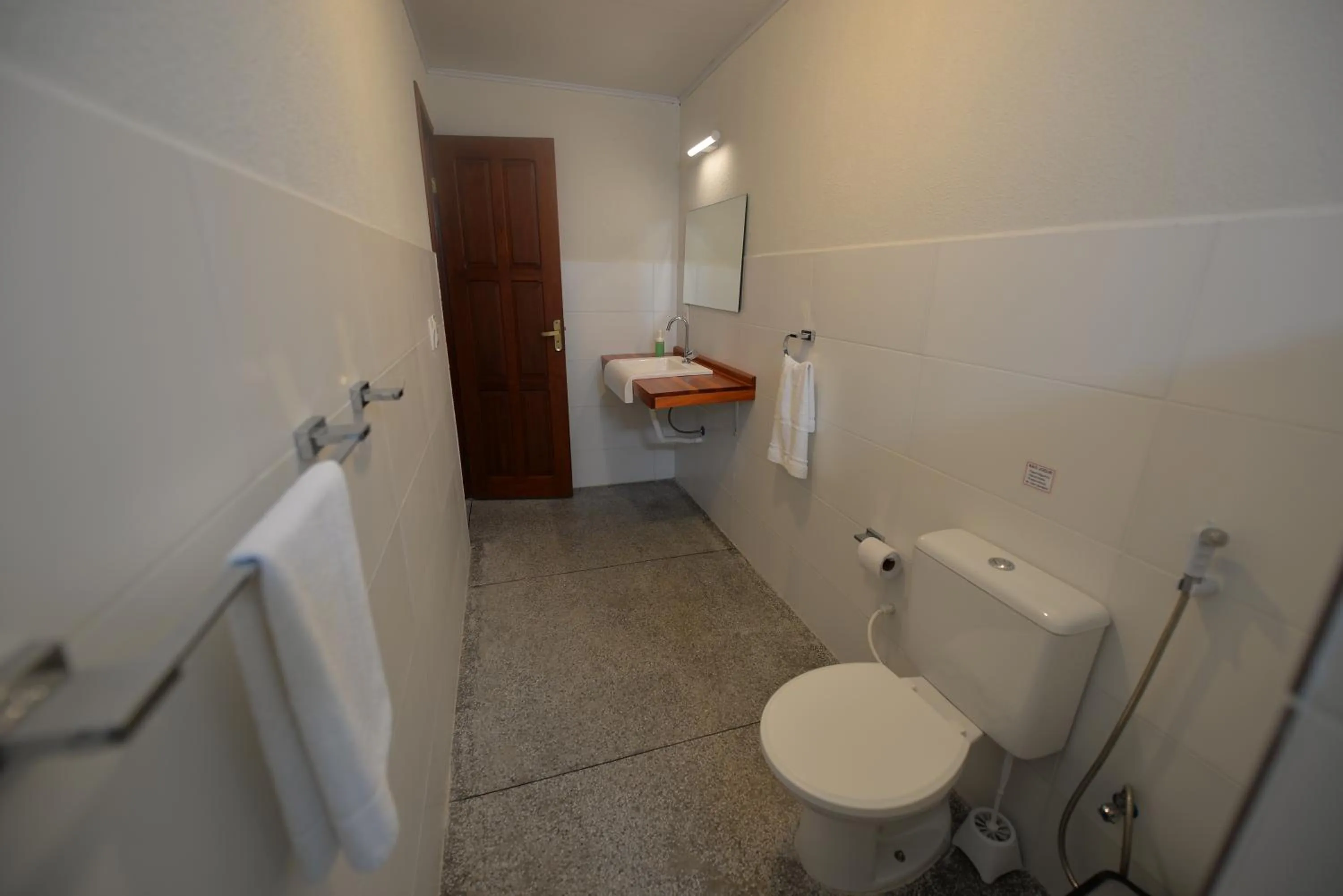 Bathroom in Pousada do Gunga