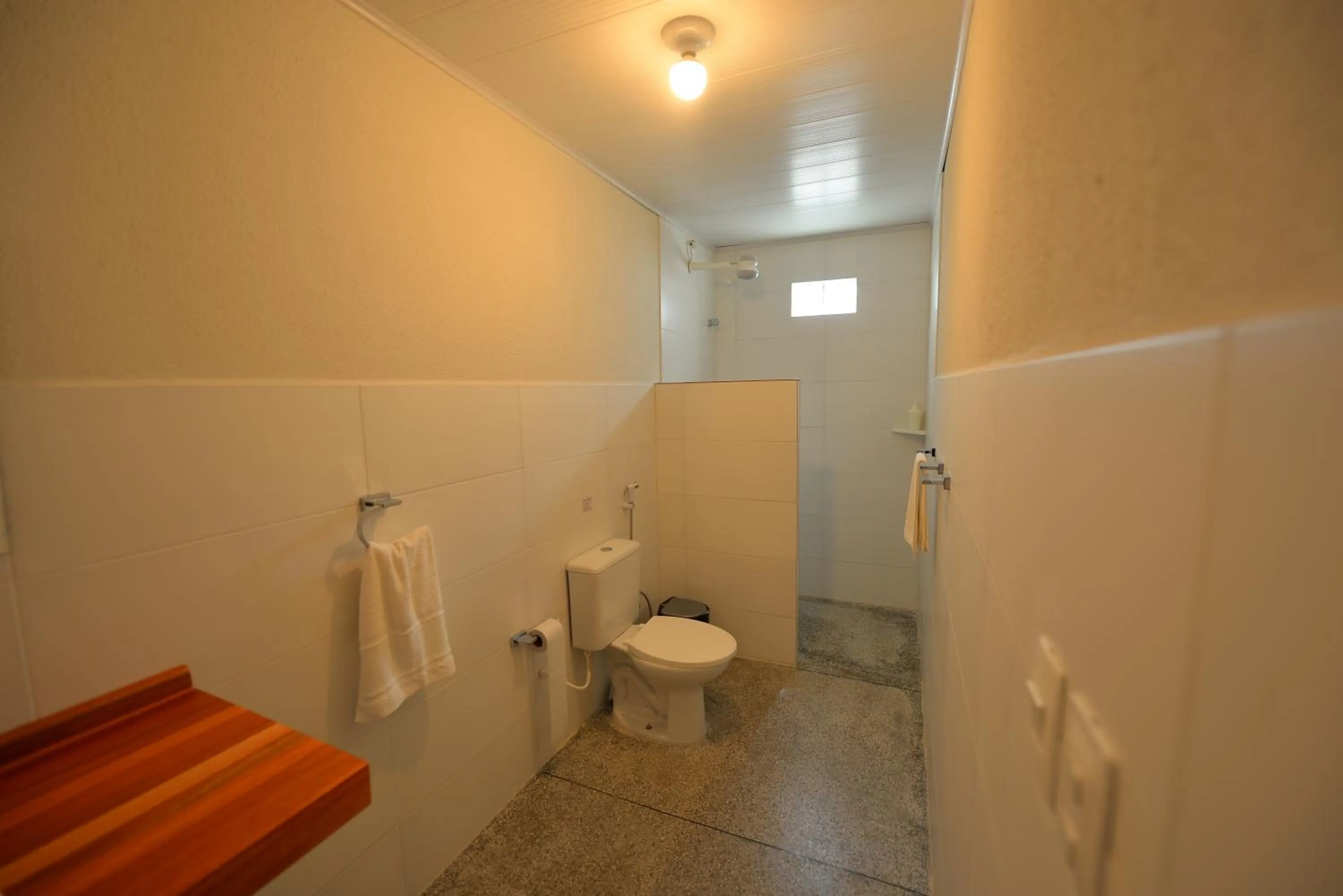 Bathroom in Pousada do Gunga