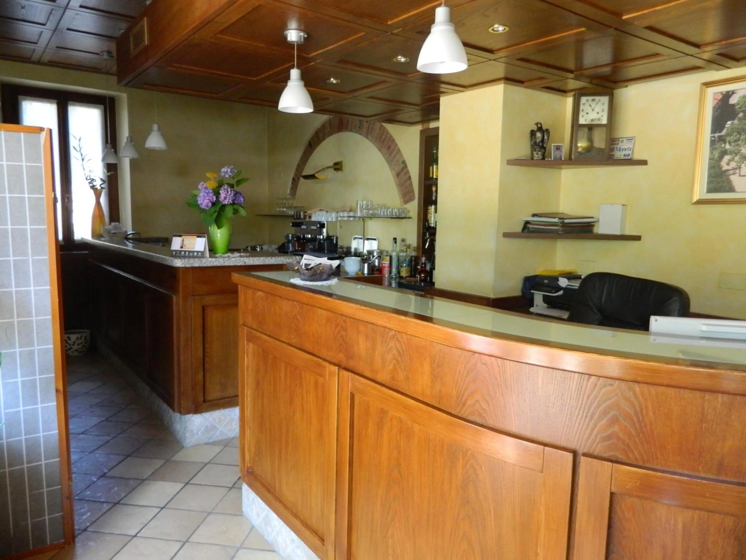 Lobby or reception in Albergo Michieletto