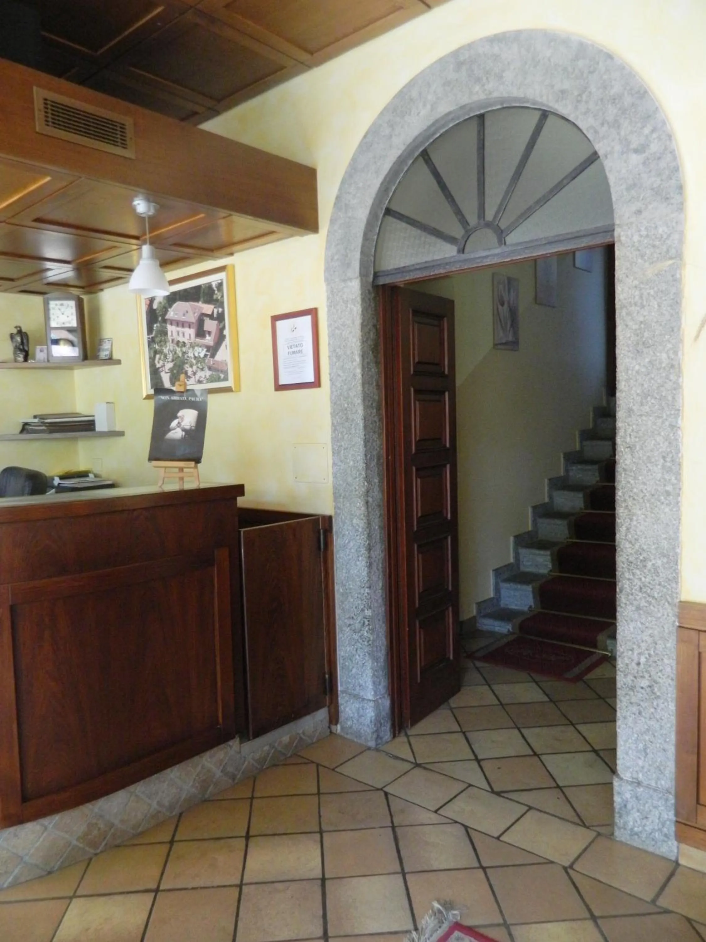 Lobby or reception in Albergo Michieletto