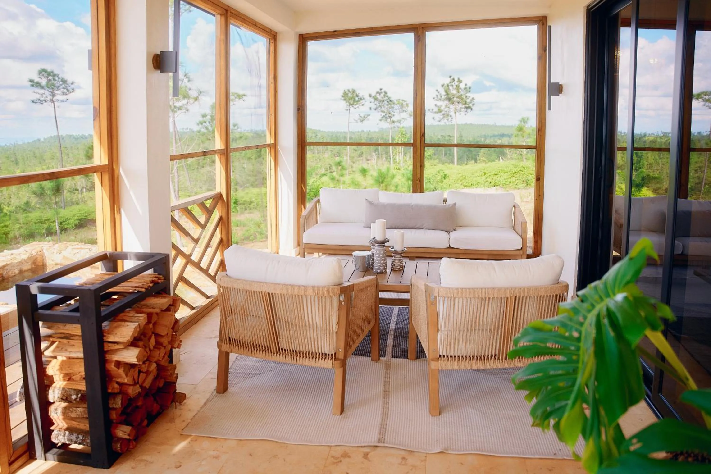 Patio in Hidden Valley Wilderness Lodge