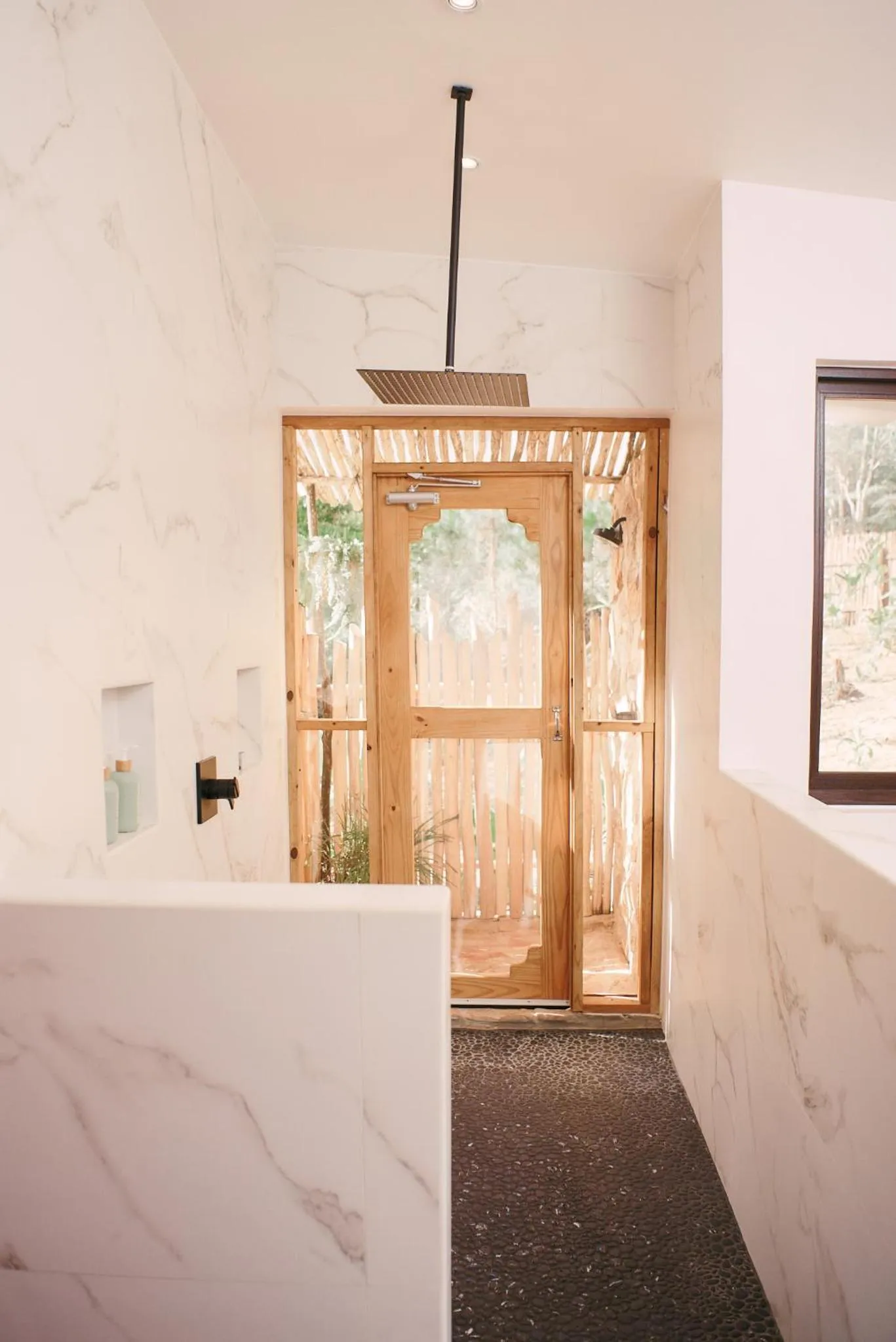 Shower in Hidden Valley Wilderness Lodge