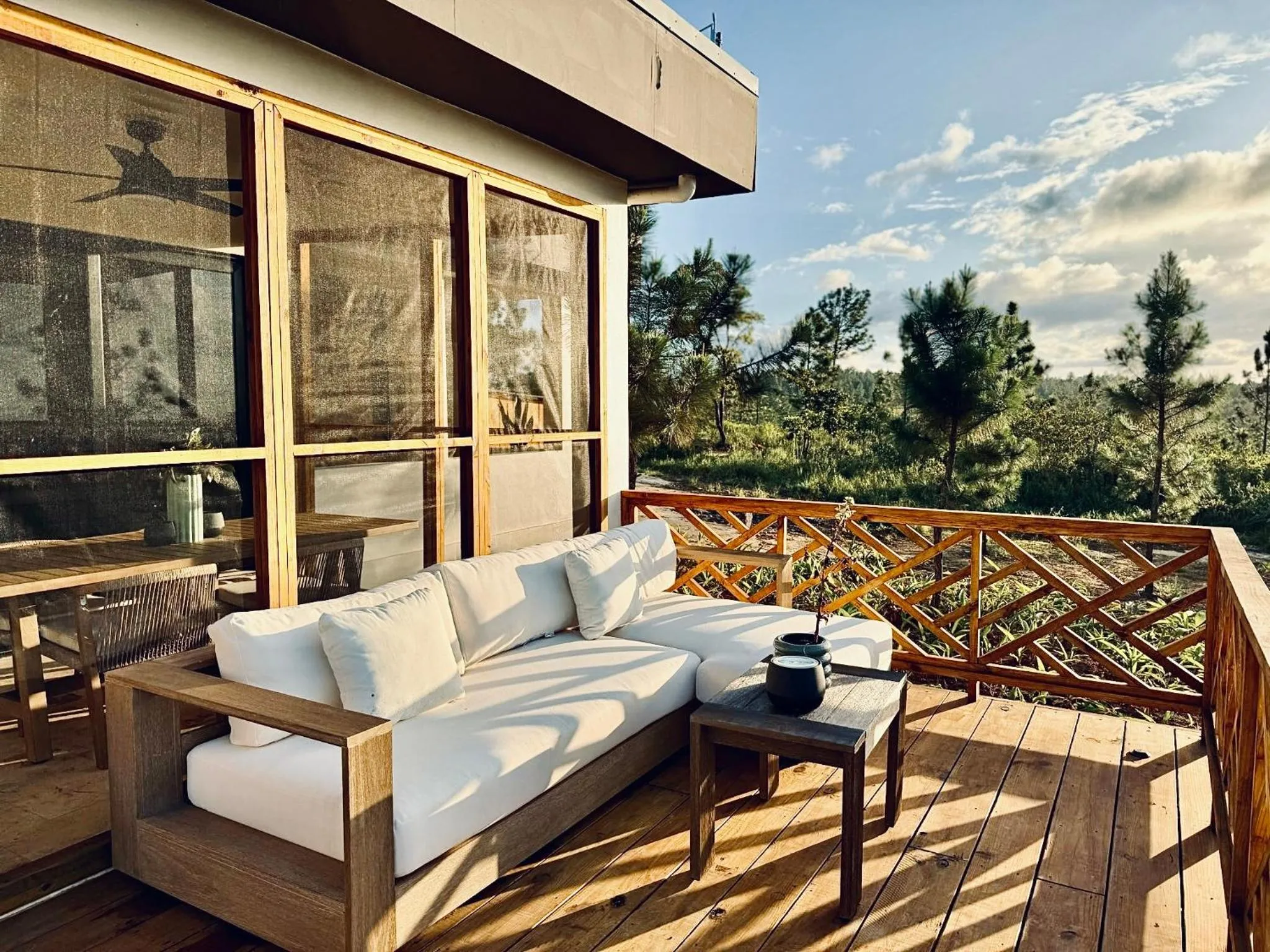 Patio in Hidden Valley Wilderness Lodge
