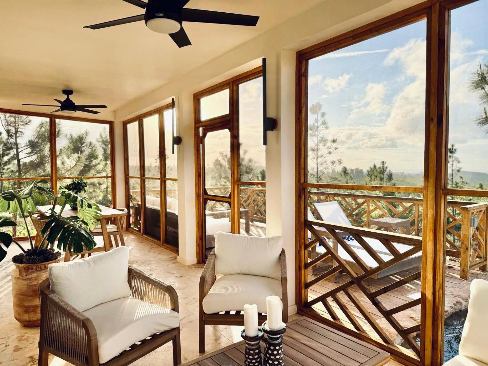 Patio in Hidden Valley Wilderness Lodge