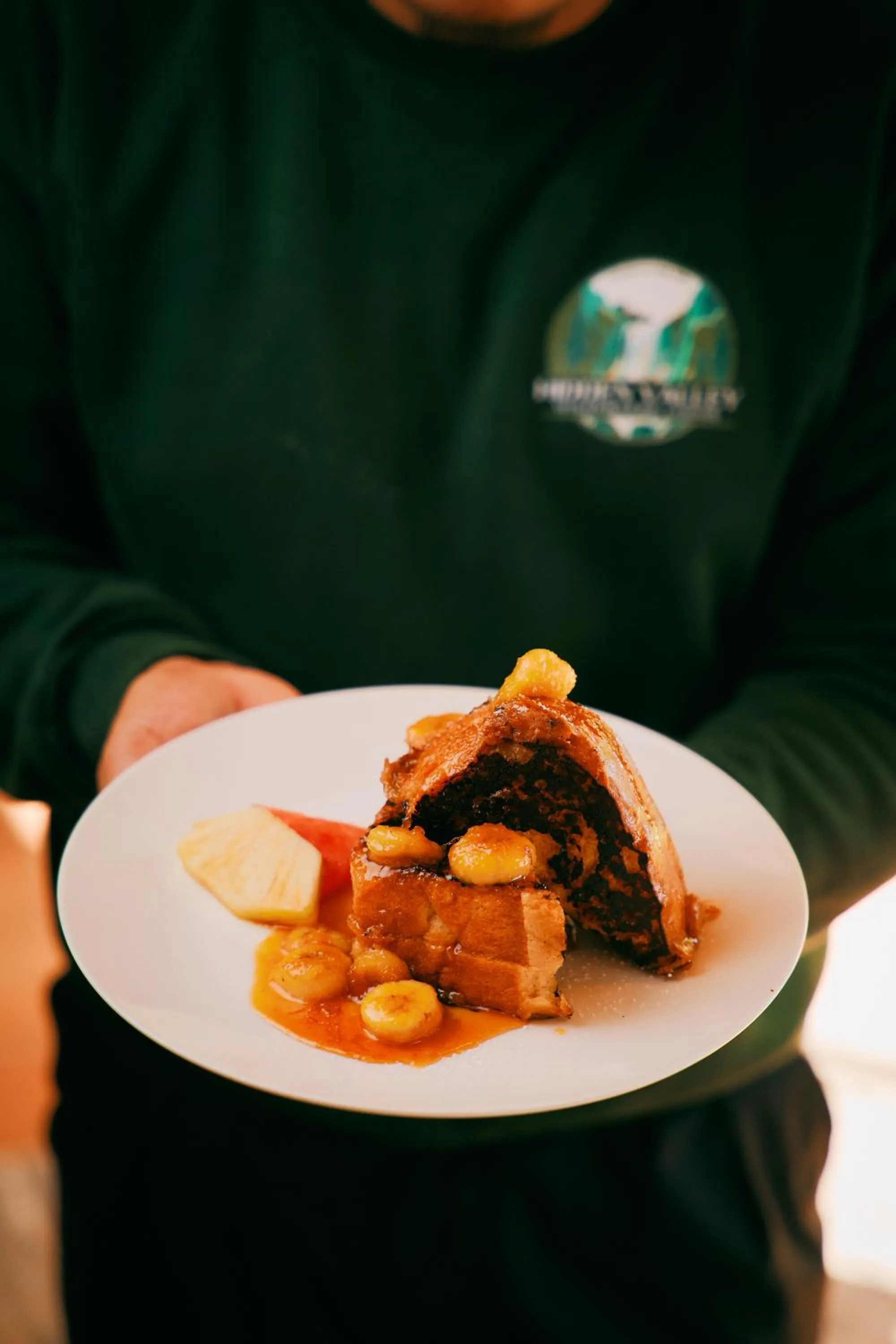 People in Hidden Valley Wilderness Lodge