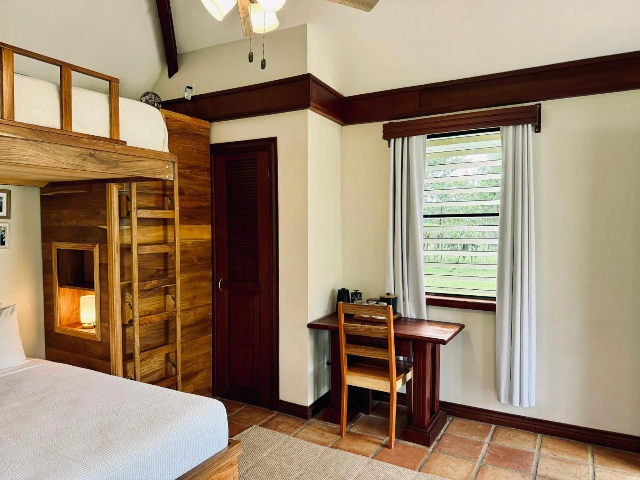 Bed in Hidden Valley Wilderness Lodge
