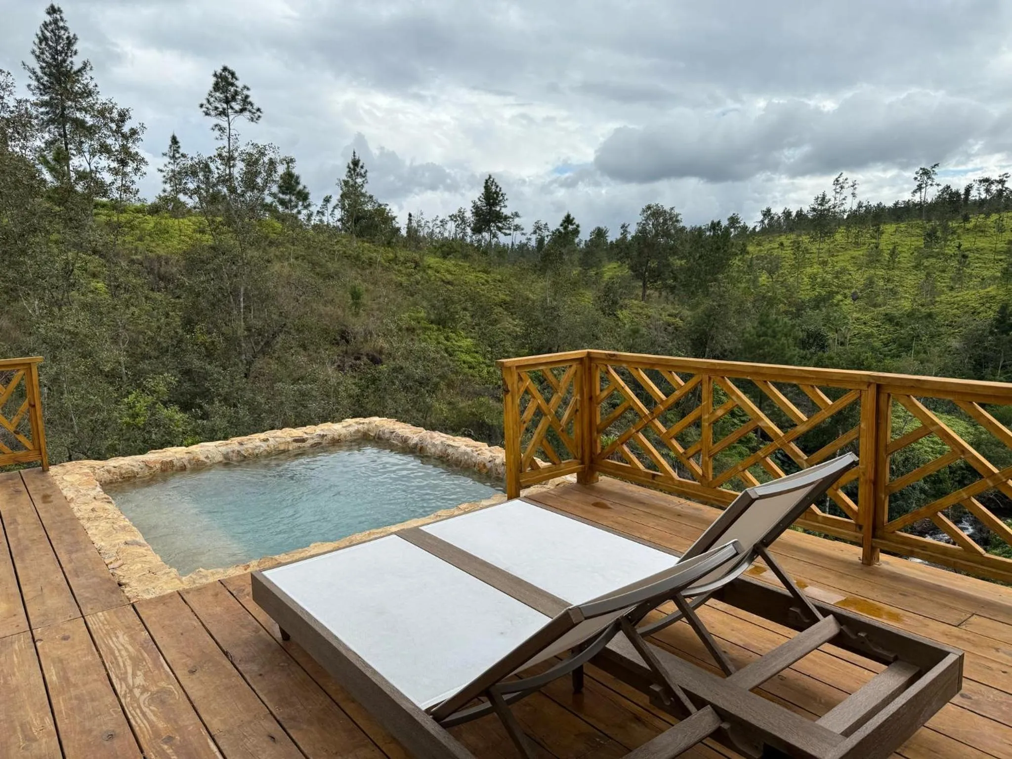 Patio in Hidden Valley Wilderness Lodge
