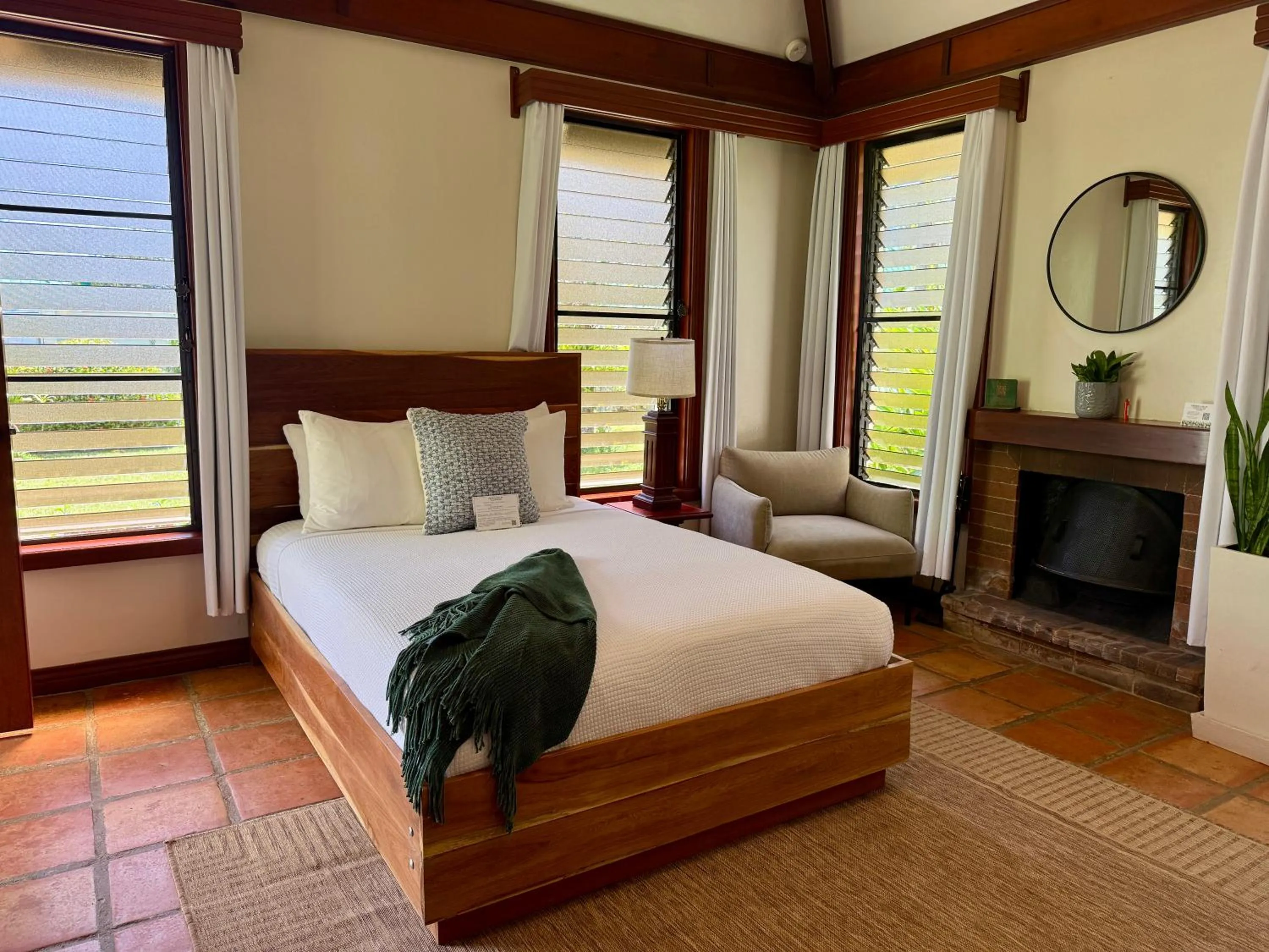 Bed in Hidden Valley Wilderness Lodge