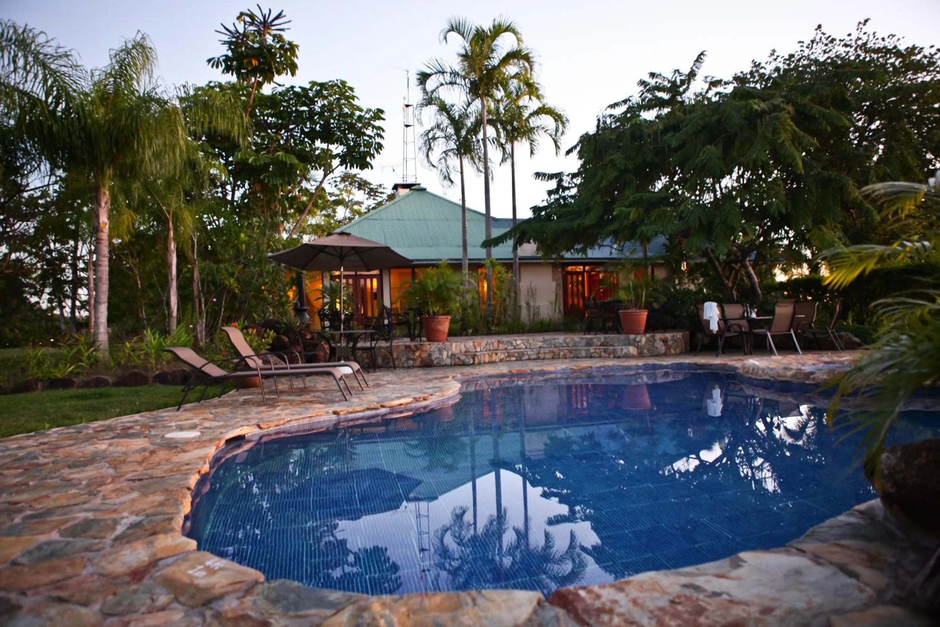 Swimming pool in Hidden Valley Wilderness Lodge