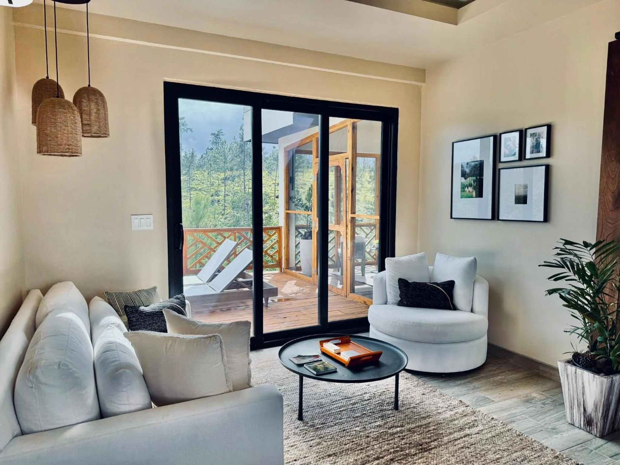 Patio in Hidden Valley Wilderness Lodge