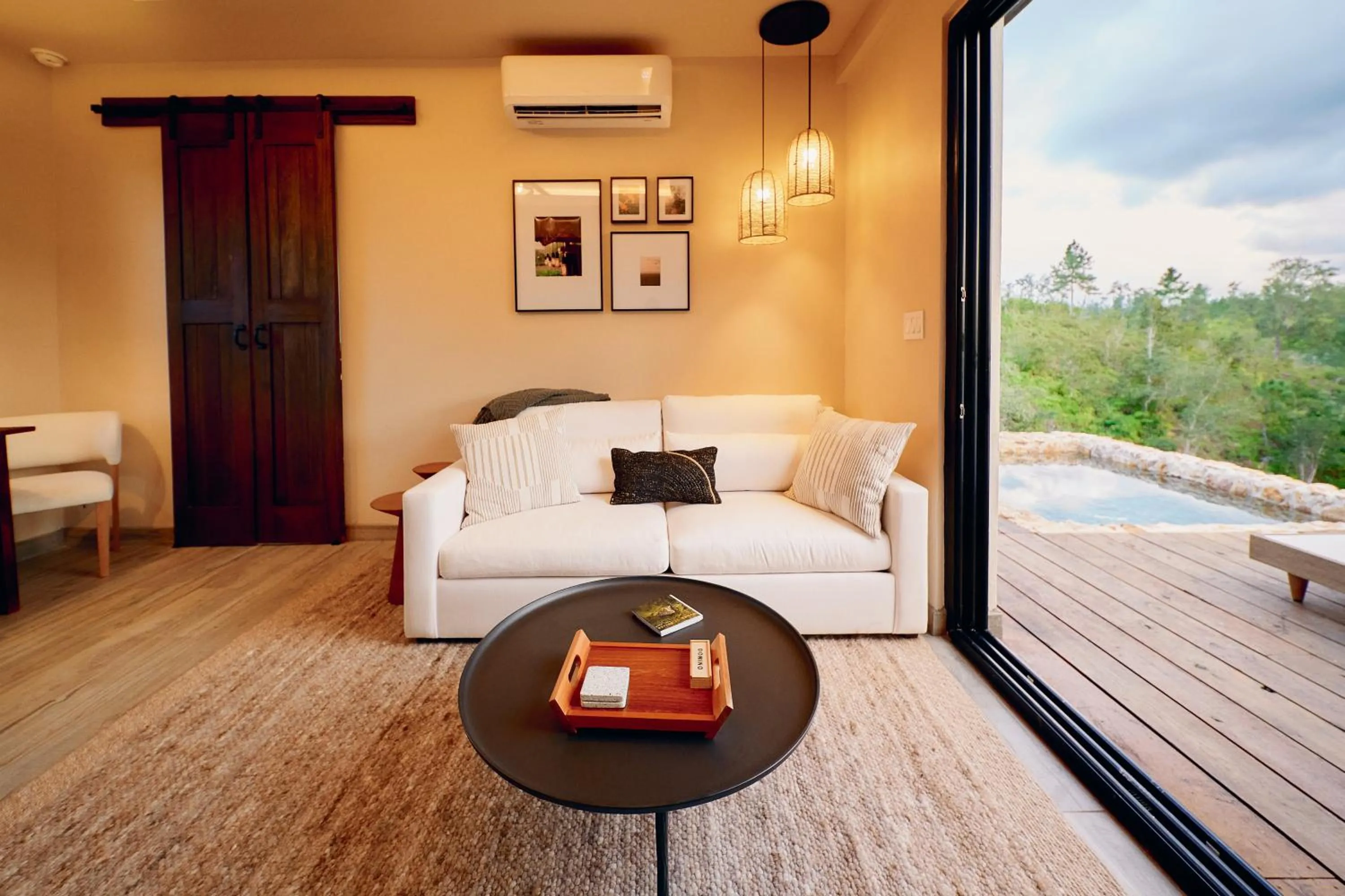 Patio in Hidden Valley Wilderness Lodge