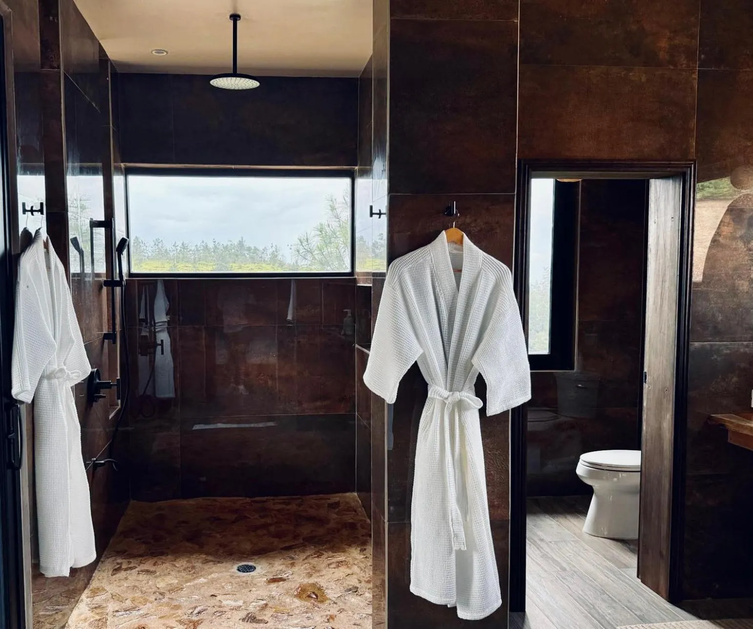 Shower in Hidden Valley Wilderness Lodge