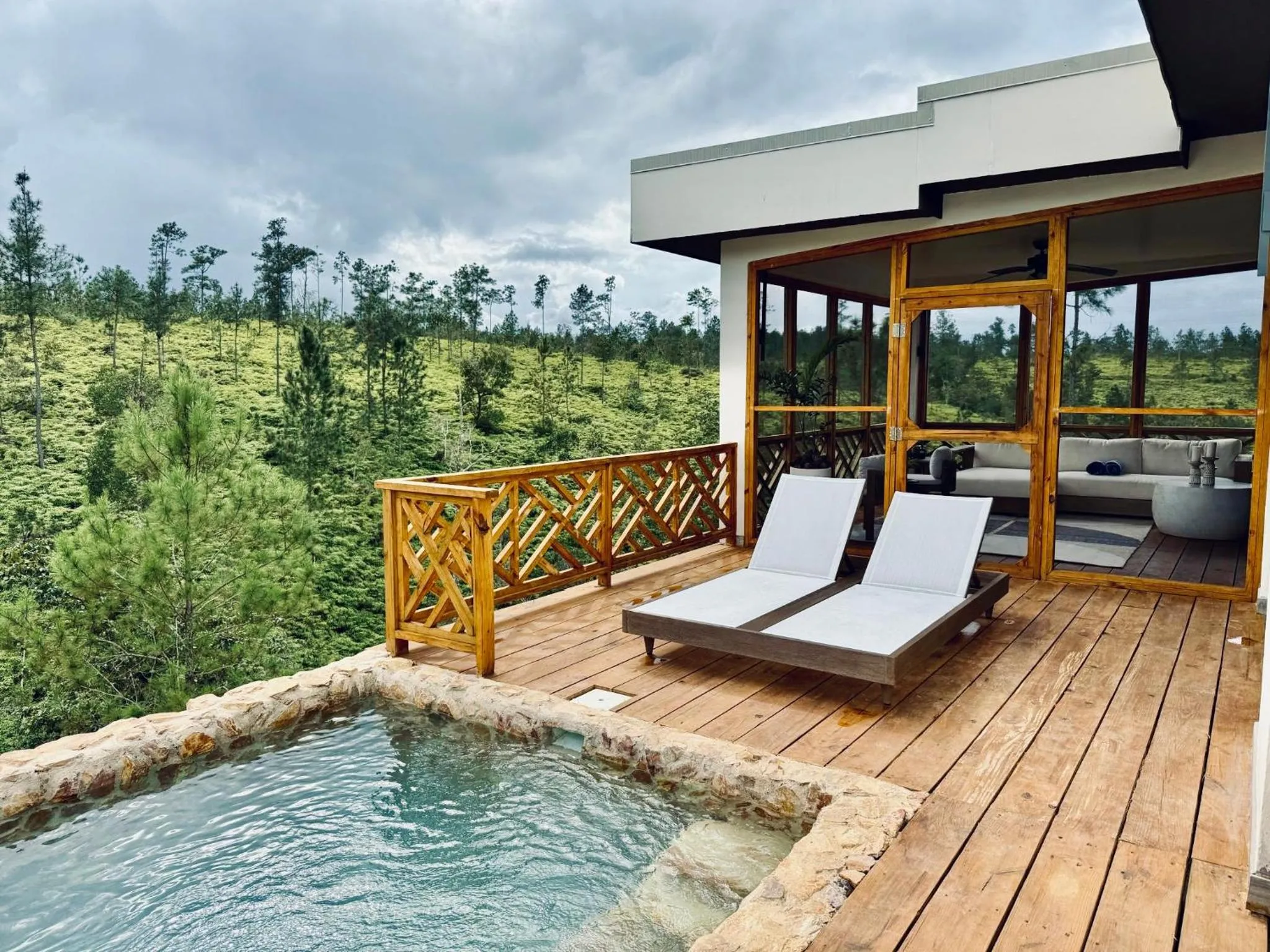 Patio in Hidden Valley Wilderness Lodge